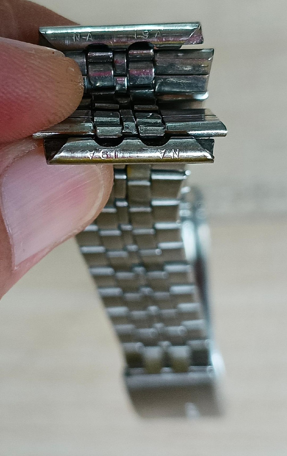 GENUINE SEIKO NA19A SPEEDMASTER BRACELET NUMBER BAND SEIKO 7A28-7100 7A28-710A