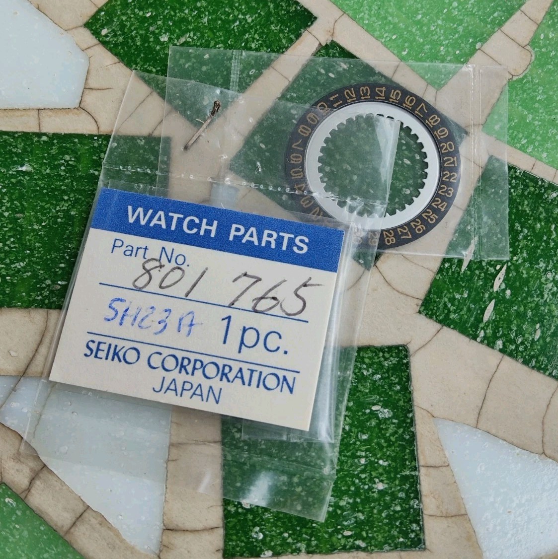 Vintage Watch Seiko Cal 5H23A Date Wheel Part 801765