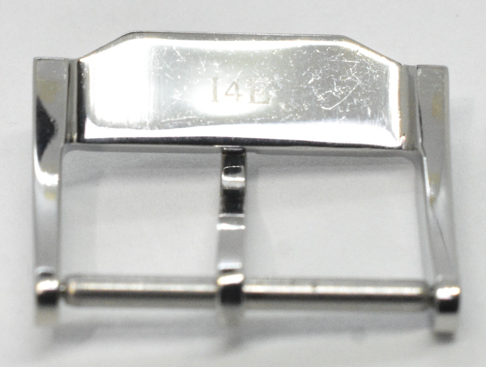 Movado 16mm Pin Tang Buckle Steel Clasp