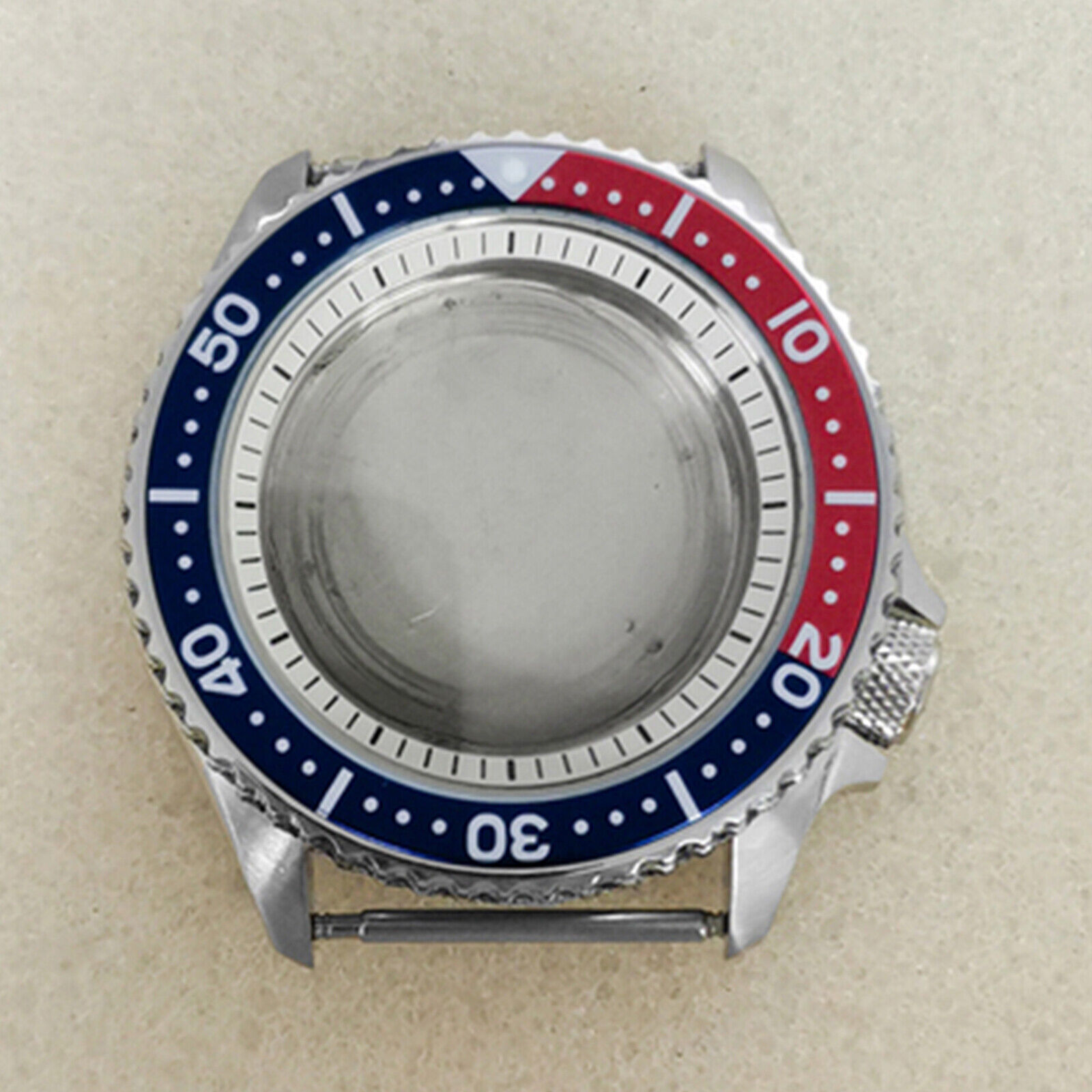 42MM Aluminum Bezel Sapphire Watch Case for NH35/NH36/4R36 SKX007 Watch Movement
