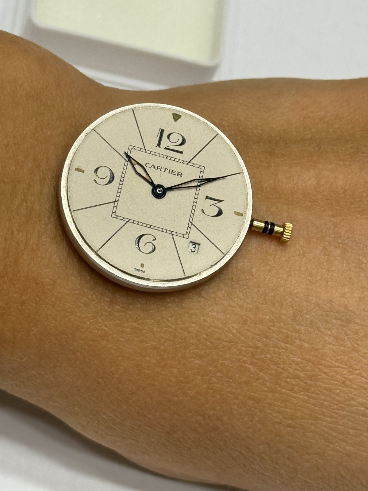 Cartier Pasha Automatic Cal 020 Dial & Movement Automatic Swiss Made Running