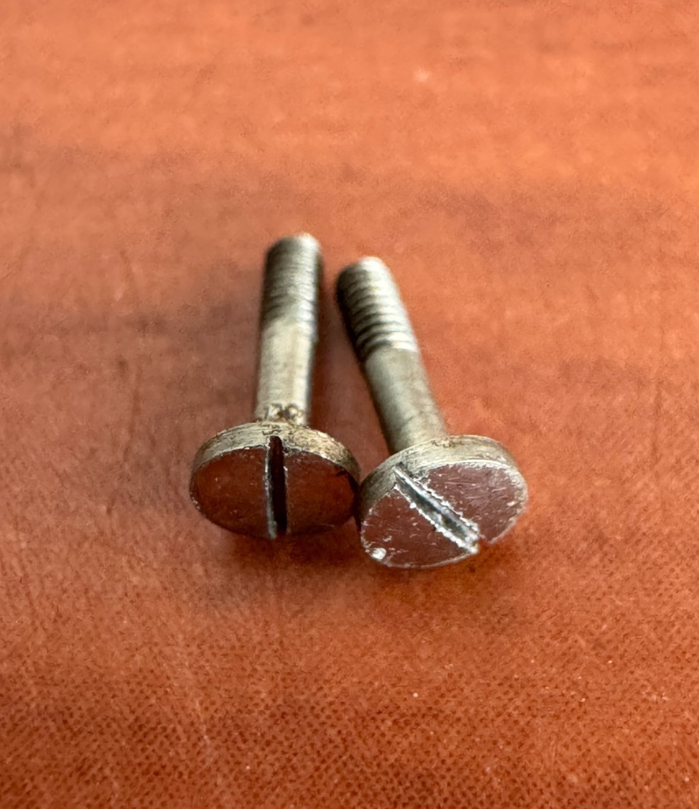 VINTAGE 16 SIZE CASE SCREWS FOR WALTHAM 23J VANGUARD POCKET WATCH
