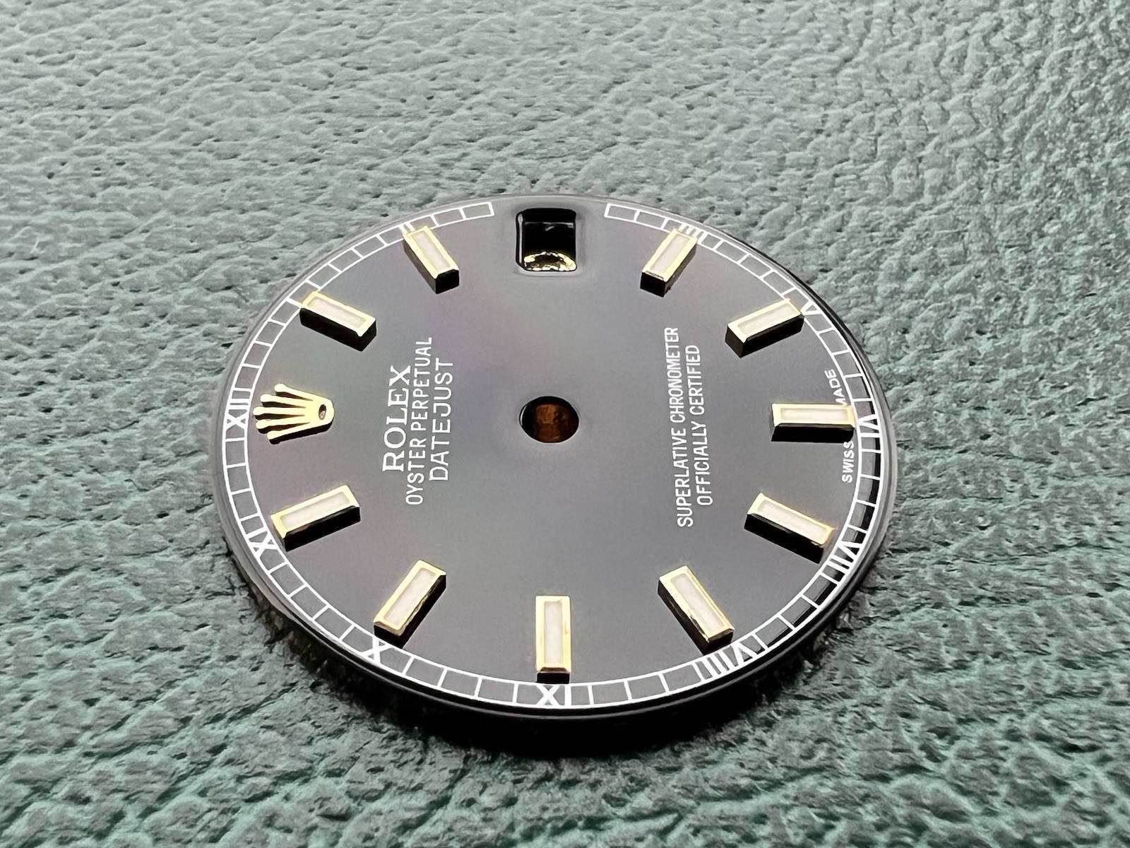 Authentic ROLEX Datejust Midsize 31mm Two-Tone Black Luminova DIAL – OC#1285