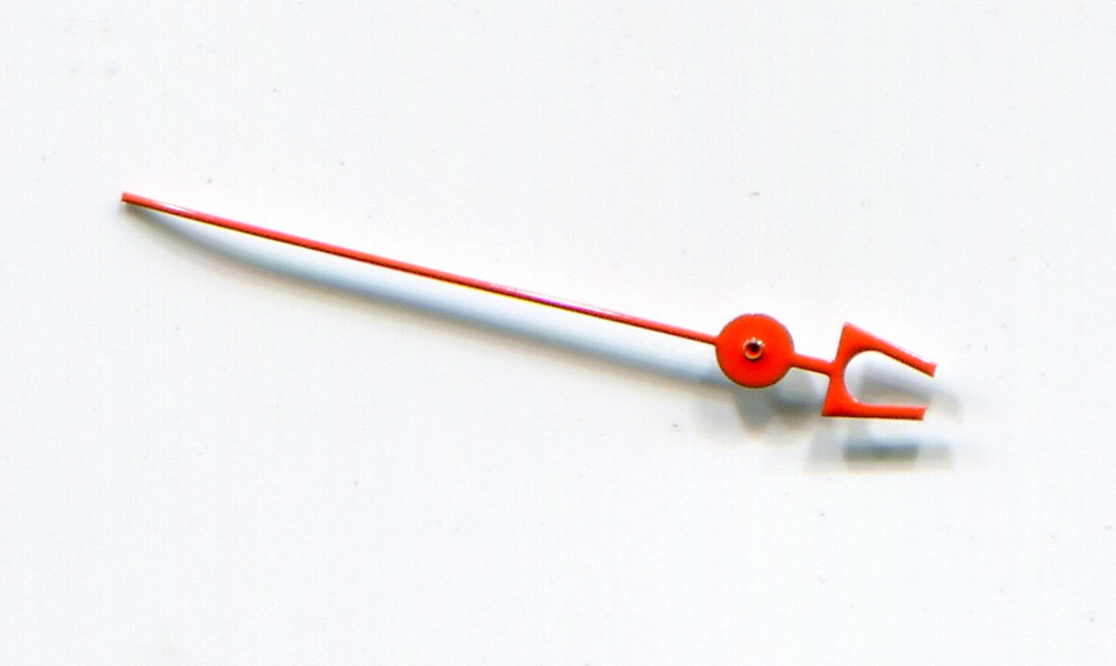Bulova Accutron Fork style sweep hand Shiny Orange color 214