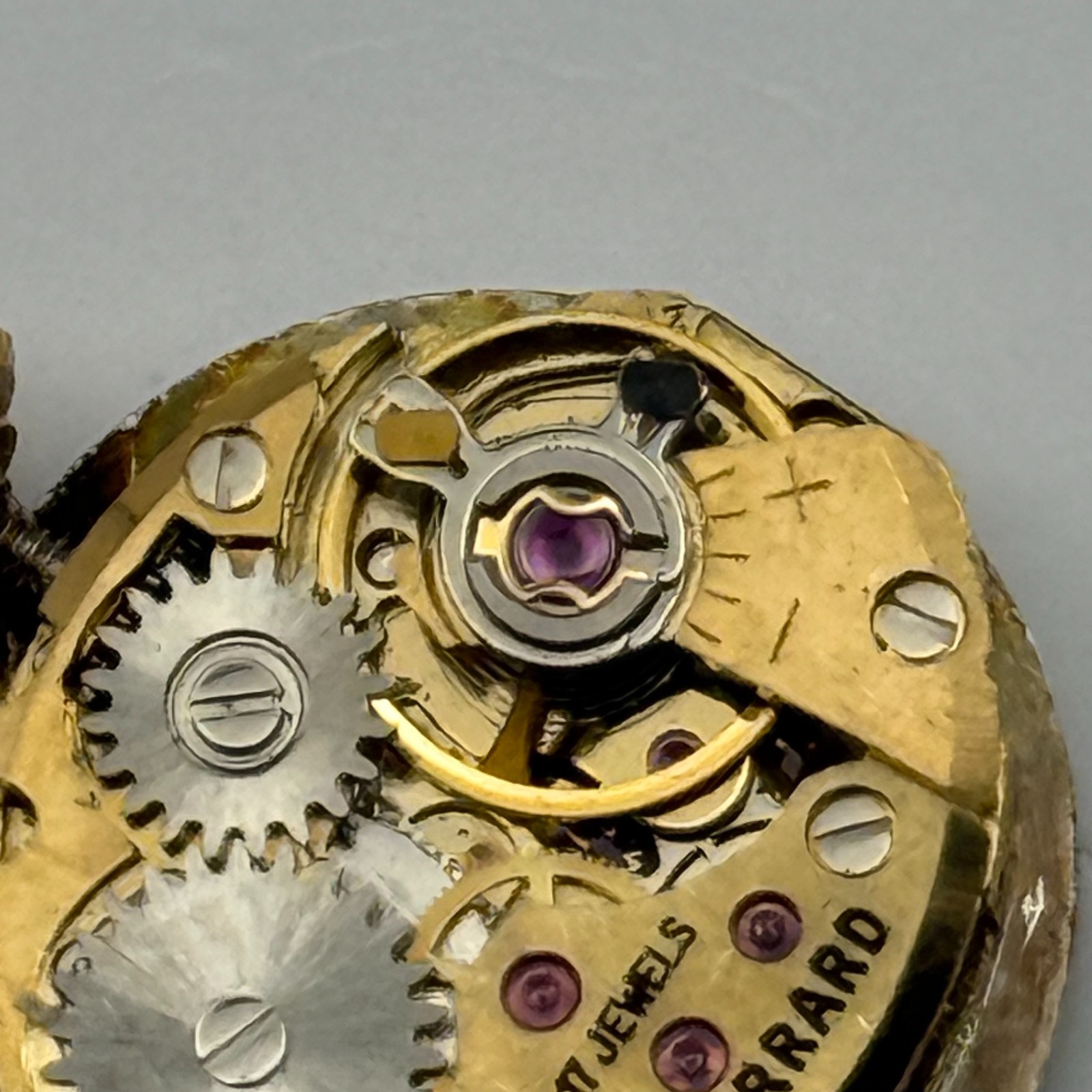 ETA 277.001 Watch Movement Running Garrard Ladies 17J Swiss Parts Repair 13mm