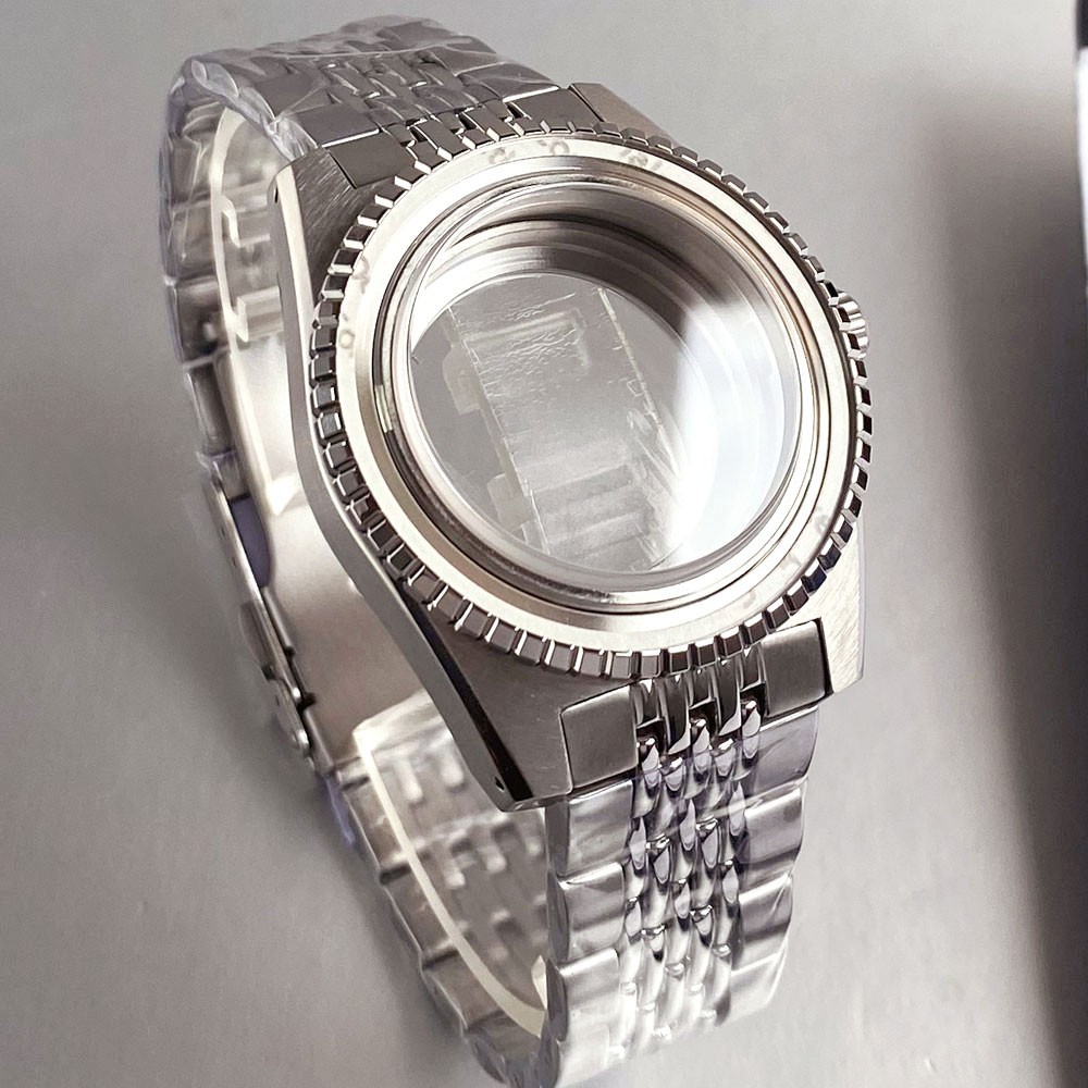 40mm Sapphire Glass Dive Watch Case Fit 62MAS Navigation Master NH35 NH36 2824
