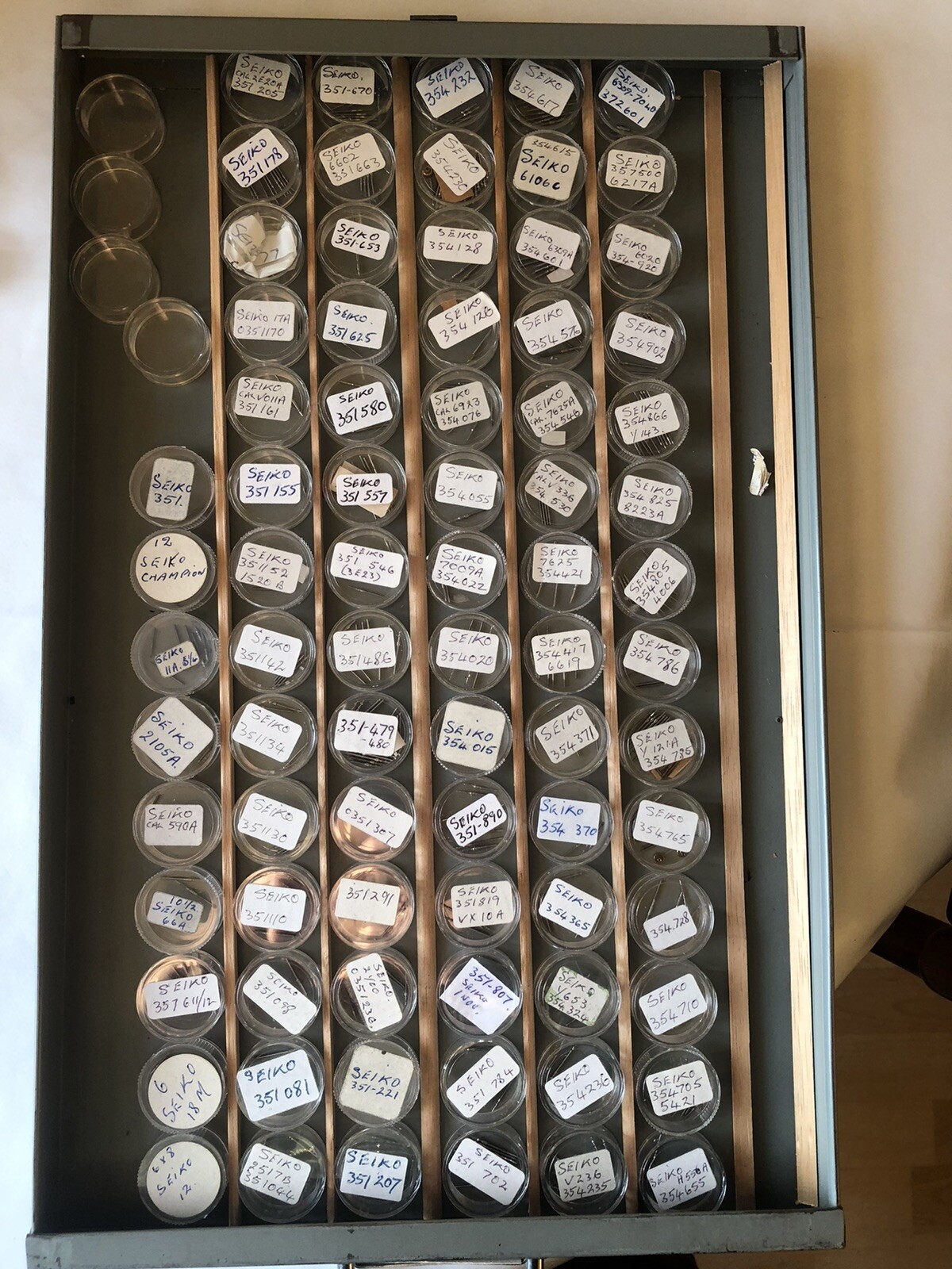 Seiko Watch stems NOS Select from list price for one stem. See photo for detail