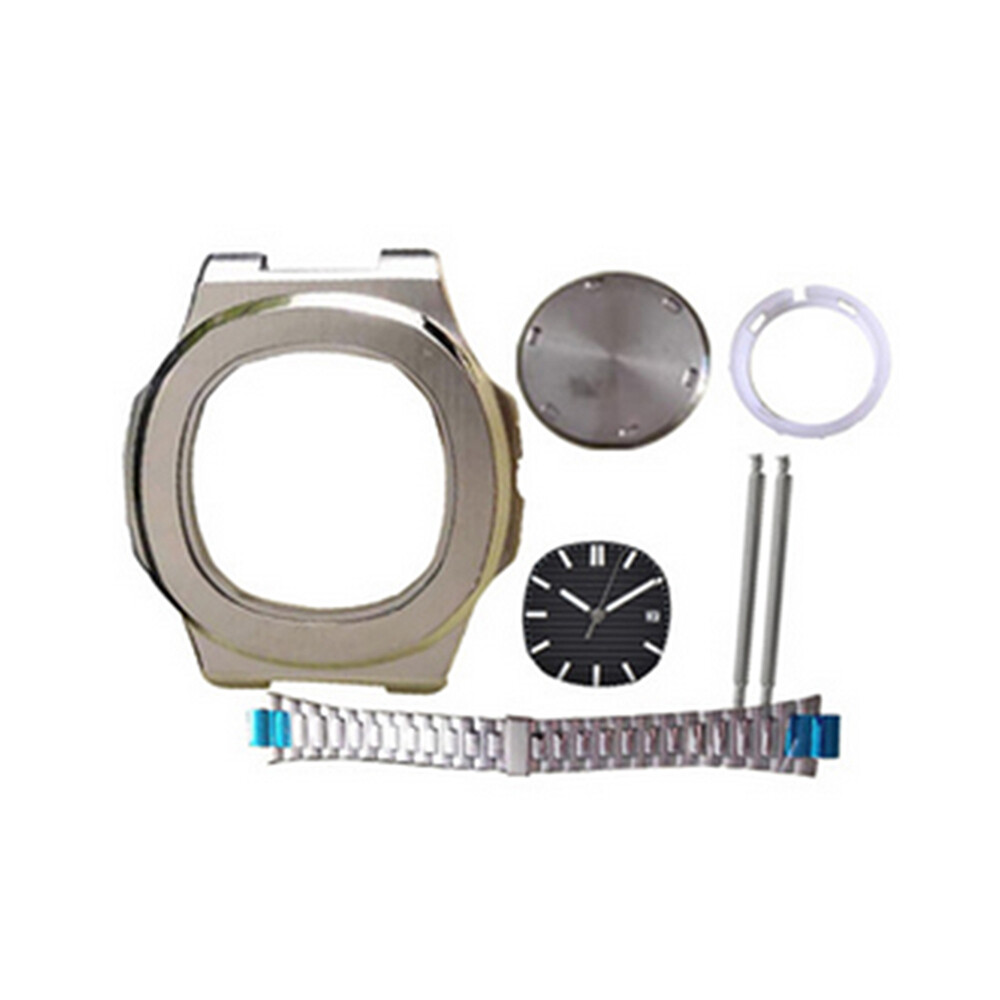 41MM Watch Case Strap Band Watch Dial for Miyota 8205/8215 for 2813/3804