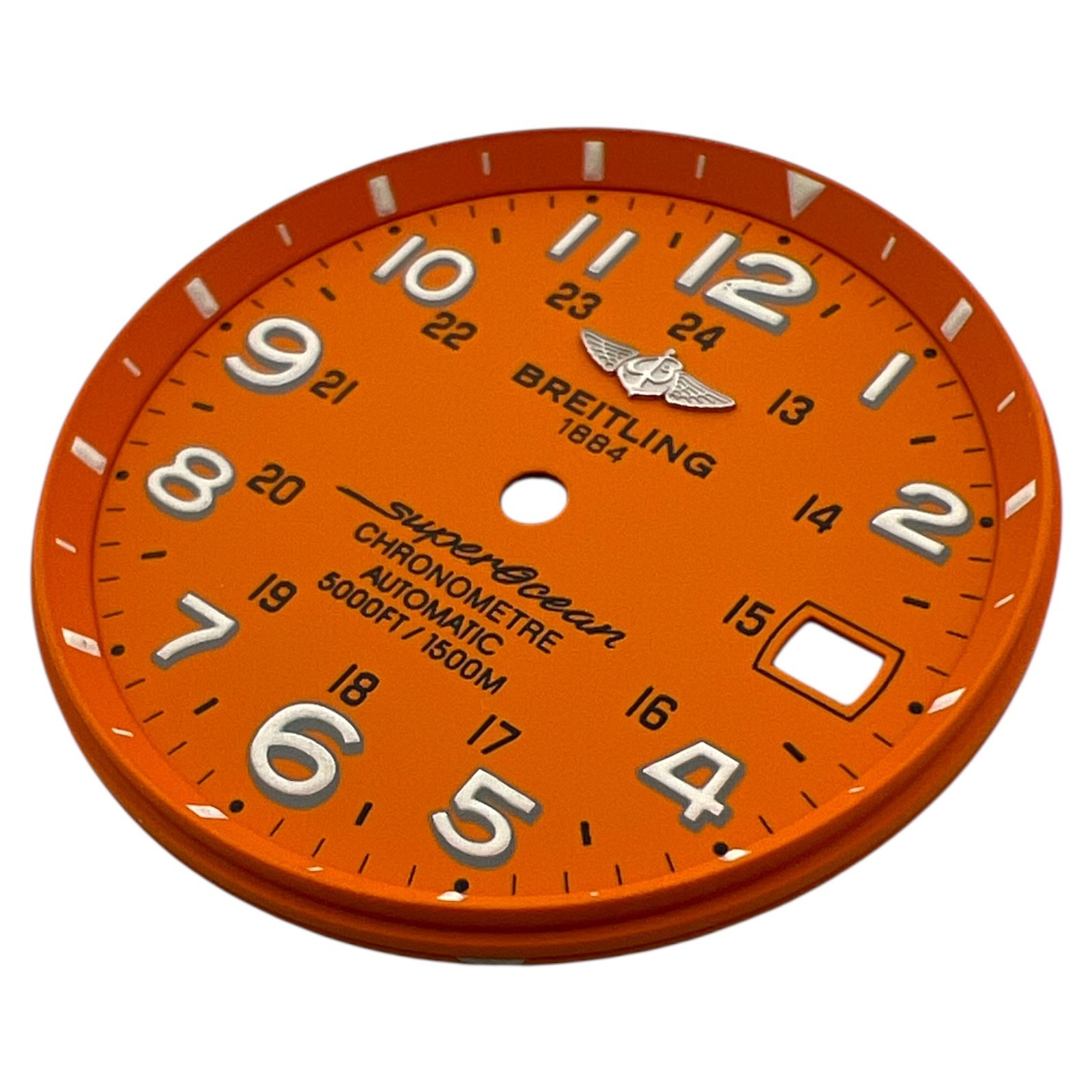 Genuine Breitling Superocean 42mm Arabic Dial Orange A17360
