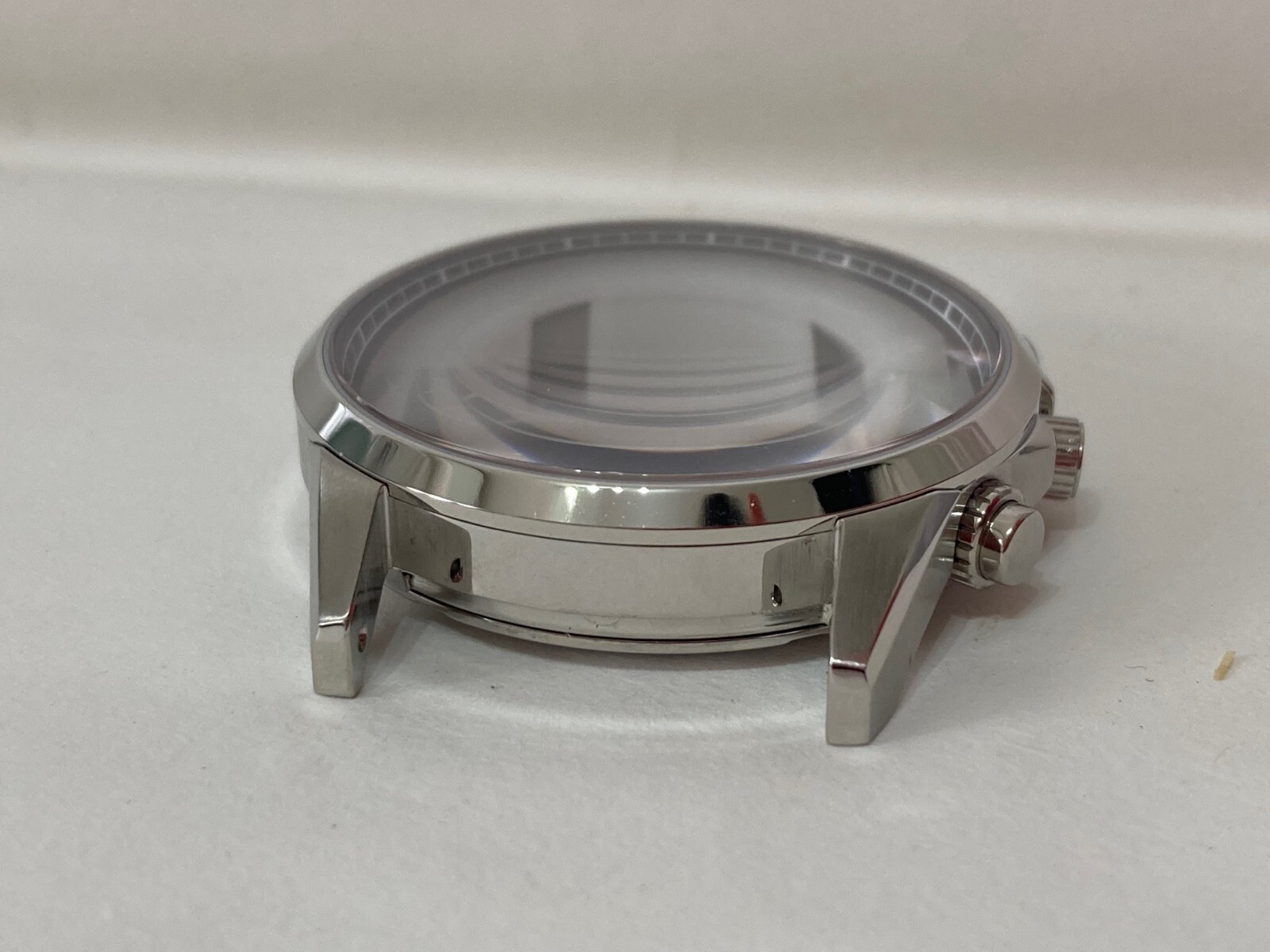 PHILIP WATCH CARIBE WATCH CHRONO STEEL CASE PARTS ACCESSORY NEW.7