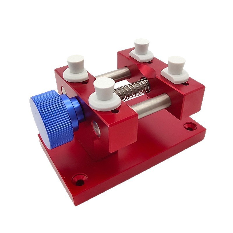 Stainless Steel Large Case Vise With Base Watch Holder For Watch Repair Metal