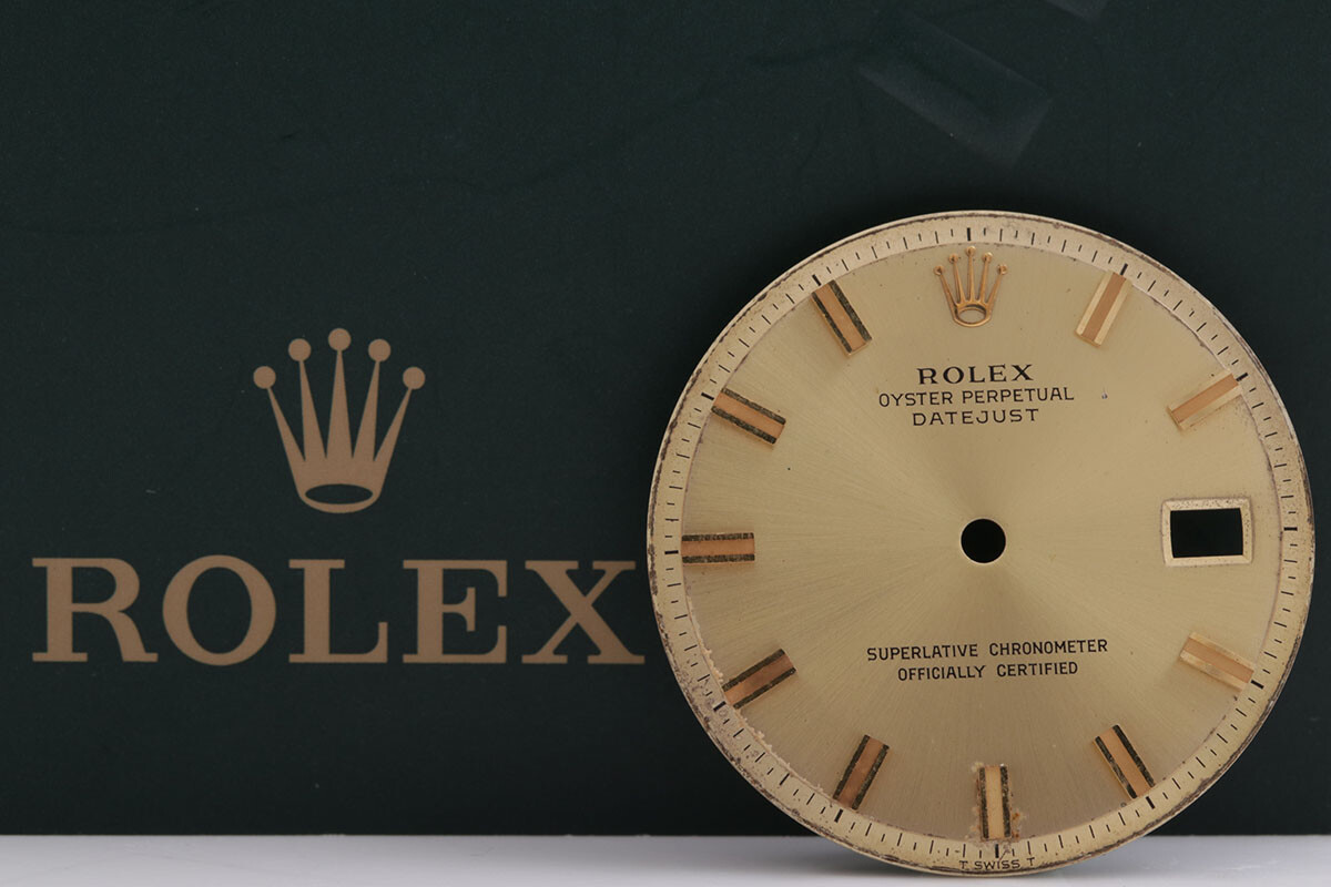 Rolex Mens Datejust Champagne Stick Dial for 1601 – 1603 FCD14839