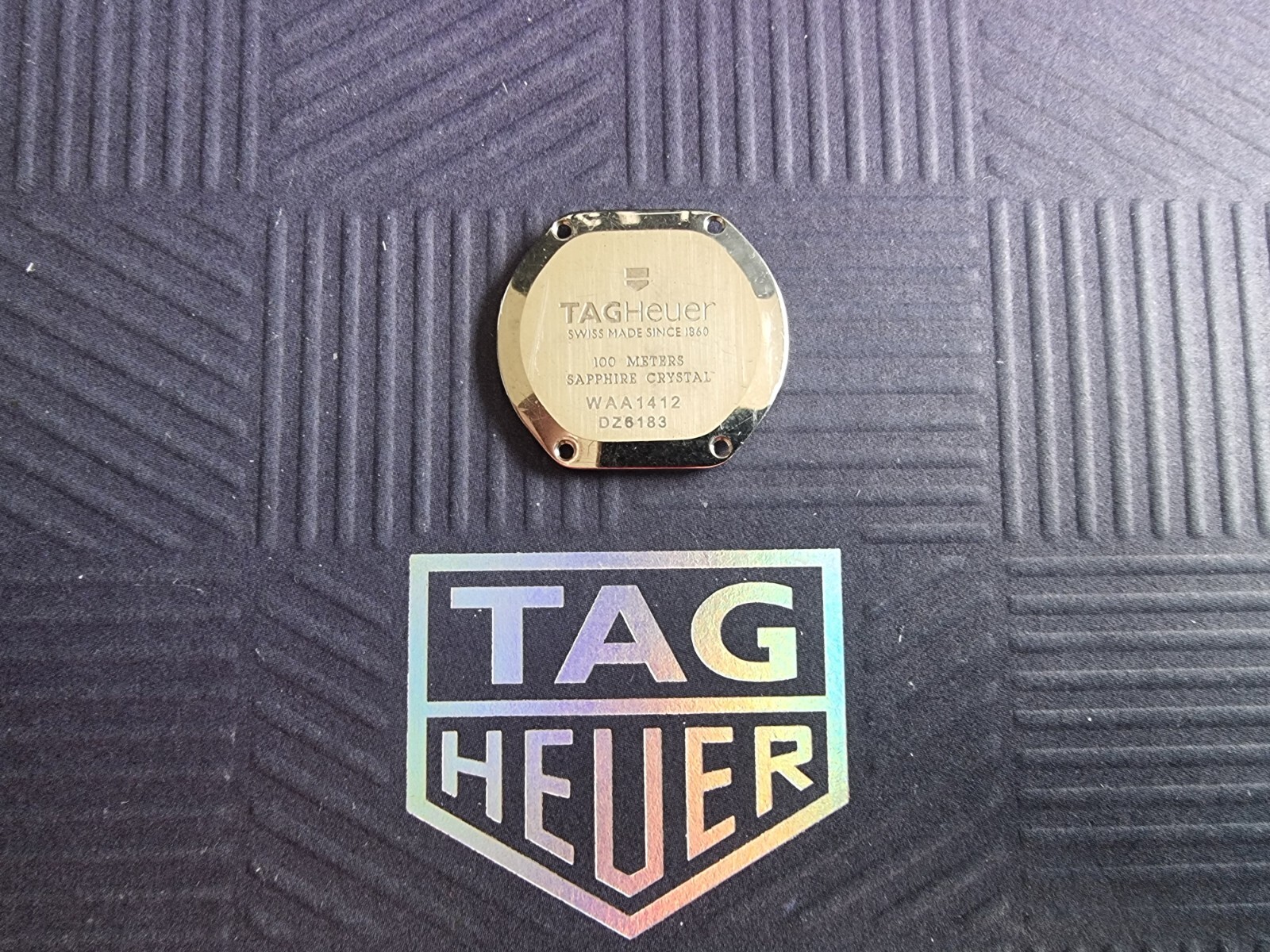 TAG Heuer Alter Ego Diamond part dial strap case hands movement crown WAA BA0760
