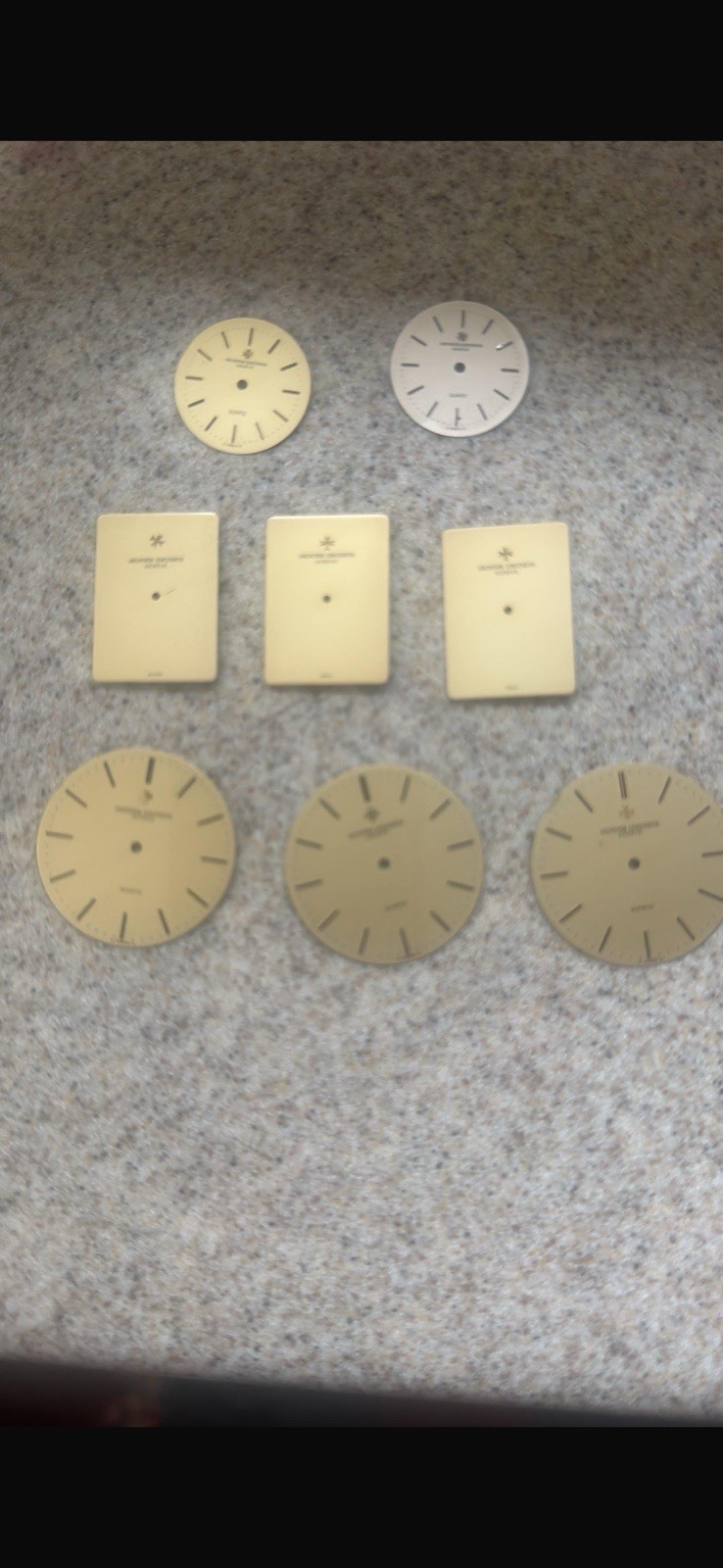 vacheron constantin 8 Dial Lot Assorted