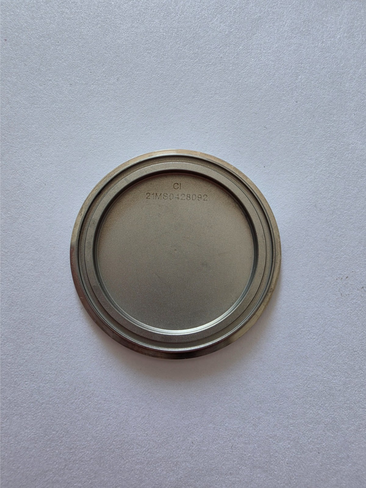 Original Tissot Seastar Silver Tone Stainless Steel Watch Back Case T120417A