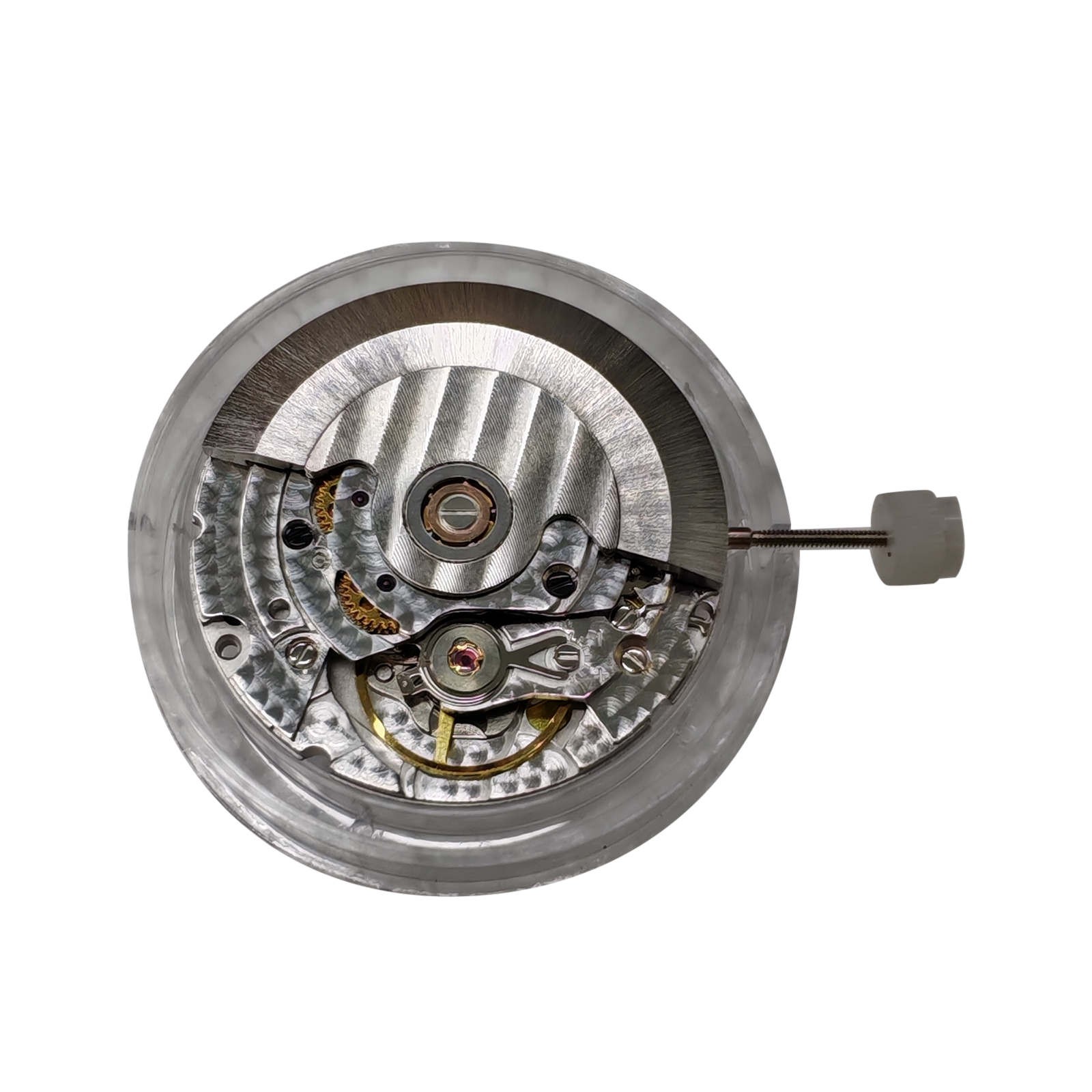 White 25 Jewels Automatic Mechanical Movement For ETA 2836-2 GMT Watch Parts