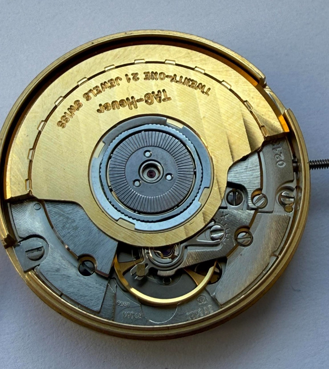 Genuine Tag Heuer ETA 2892-A2 Automatic 21 Jewels Movement + Dial + Hands Crown