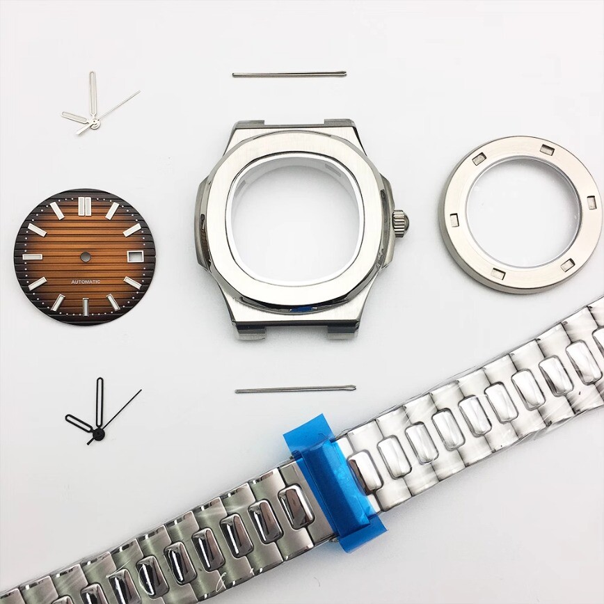 High Quality Sapphire Watch Case Kit 39mm Suitable for NH25/36/4R/NH38 Movement