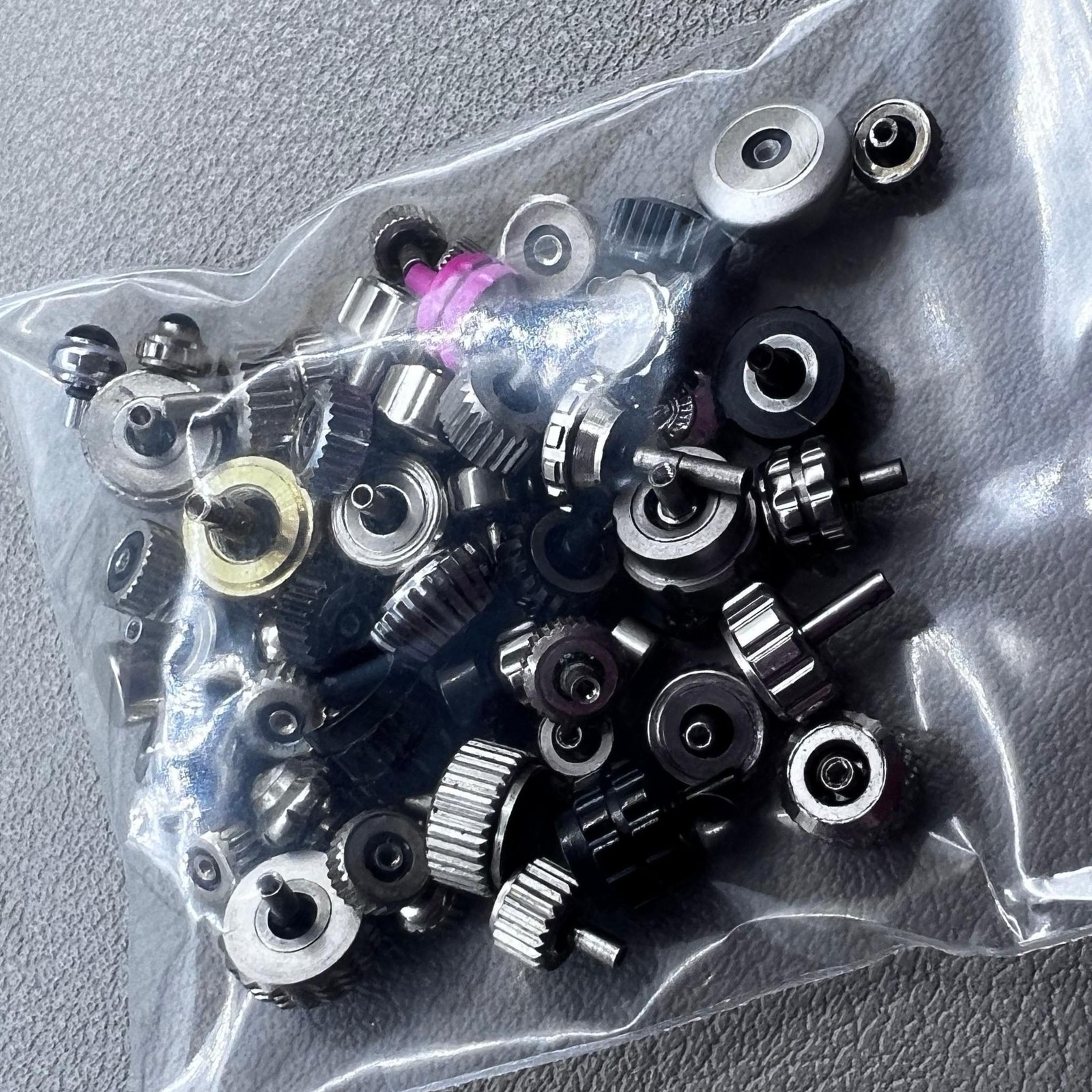Assortment Mixed Watch Push Watch Buttons (Approx 50 PIECES/Pack )