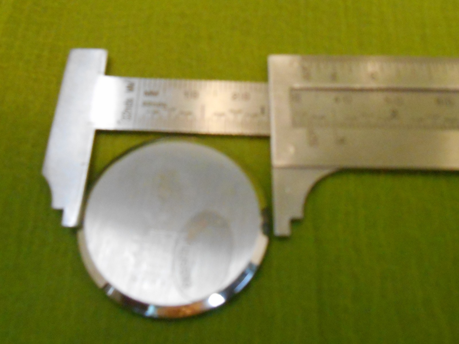 NOS Seiko 7T32-6A50 Case Back, Bezel Crystal Gasket Gold Wrist Watch Body Time