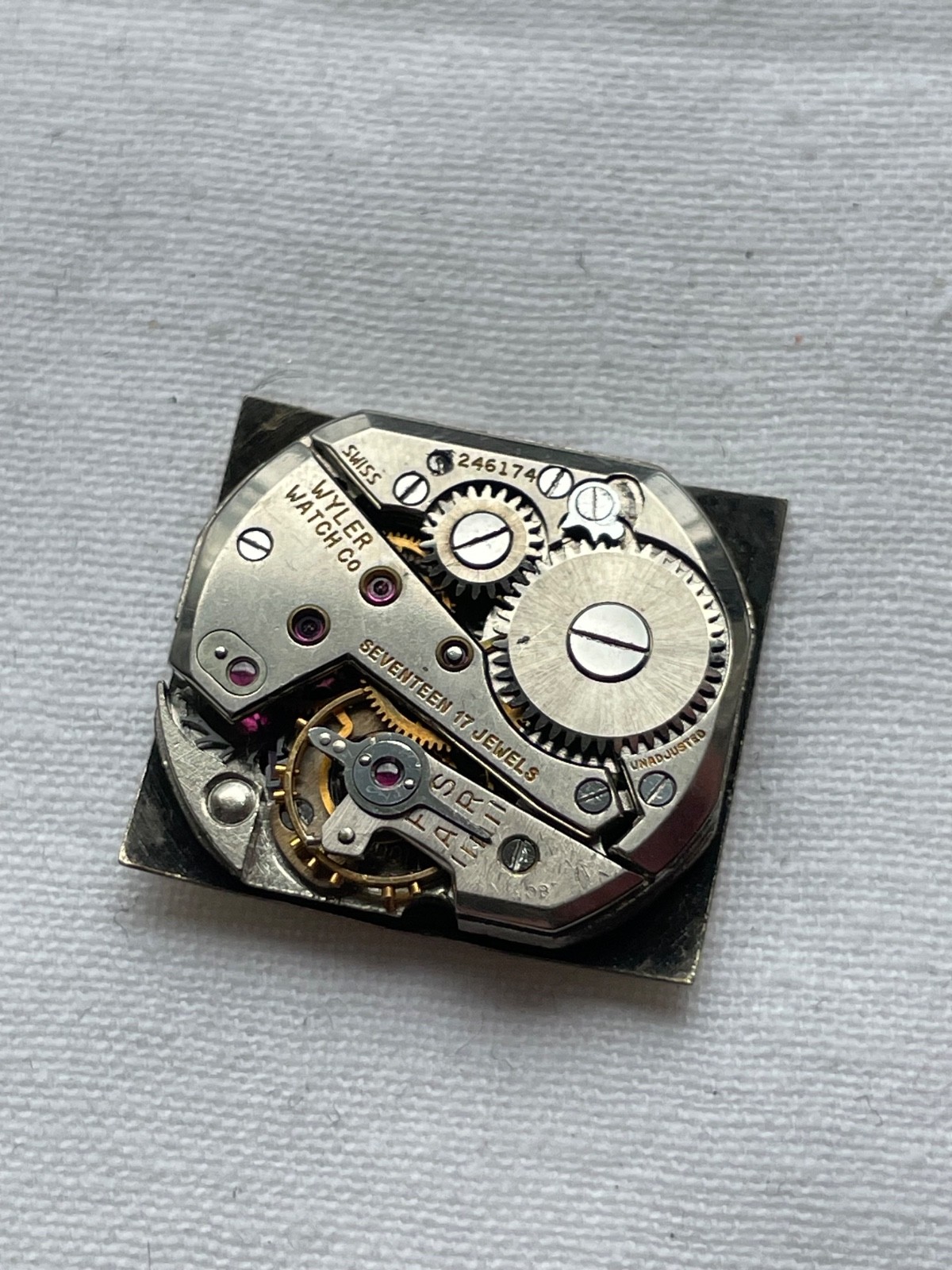 Wyler – movement for mens watch AS IS, lot 0304