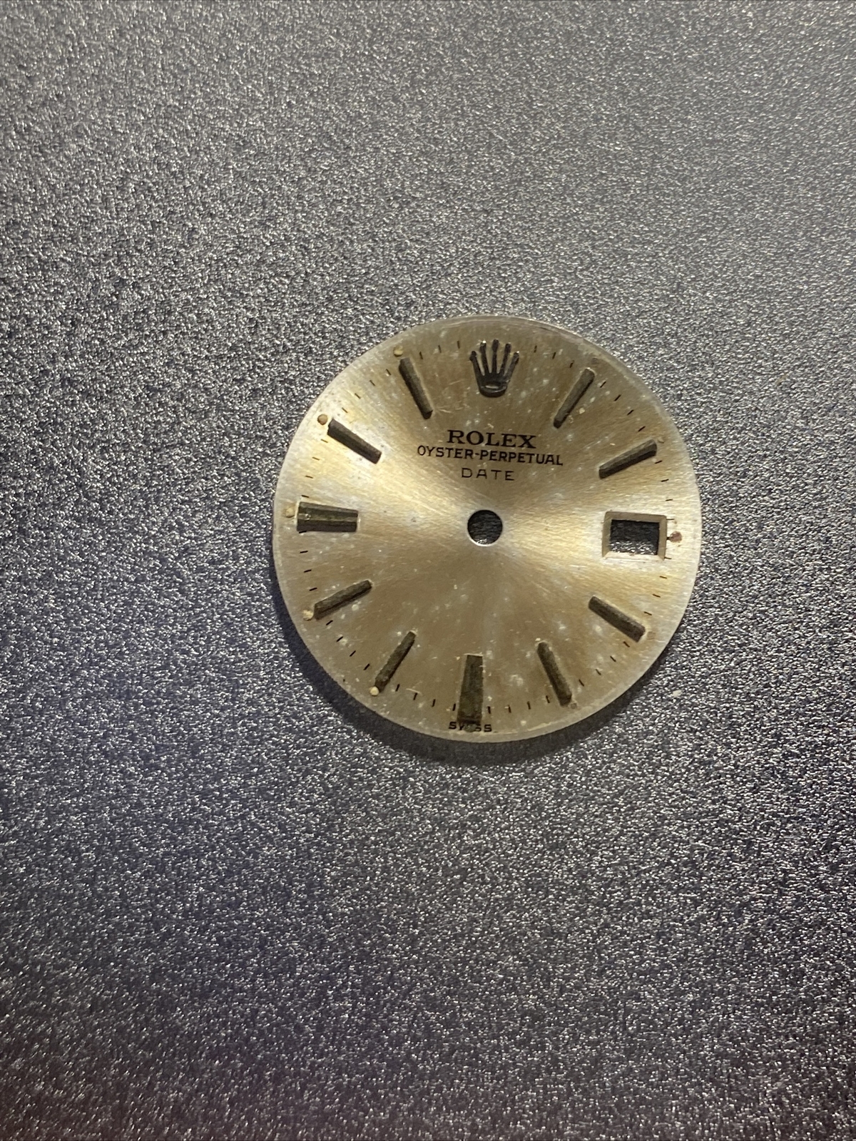 Rolex PUMPKIN Tropical Dial Lady Date 6917 6517 6916 6516 Refinished HAS SPOTS