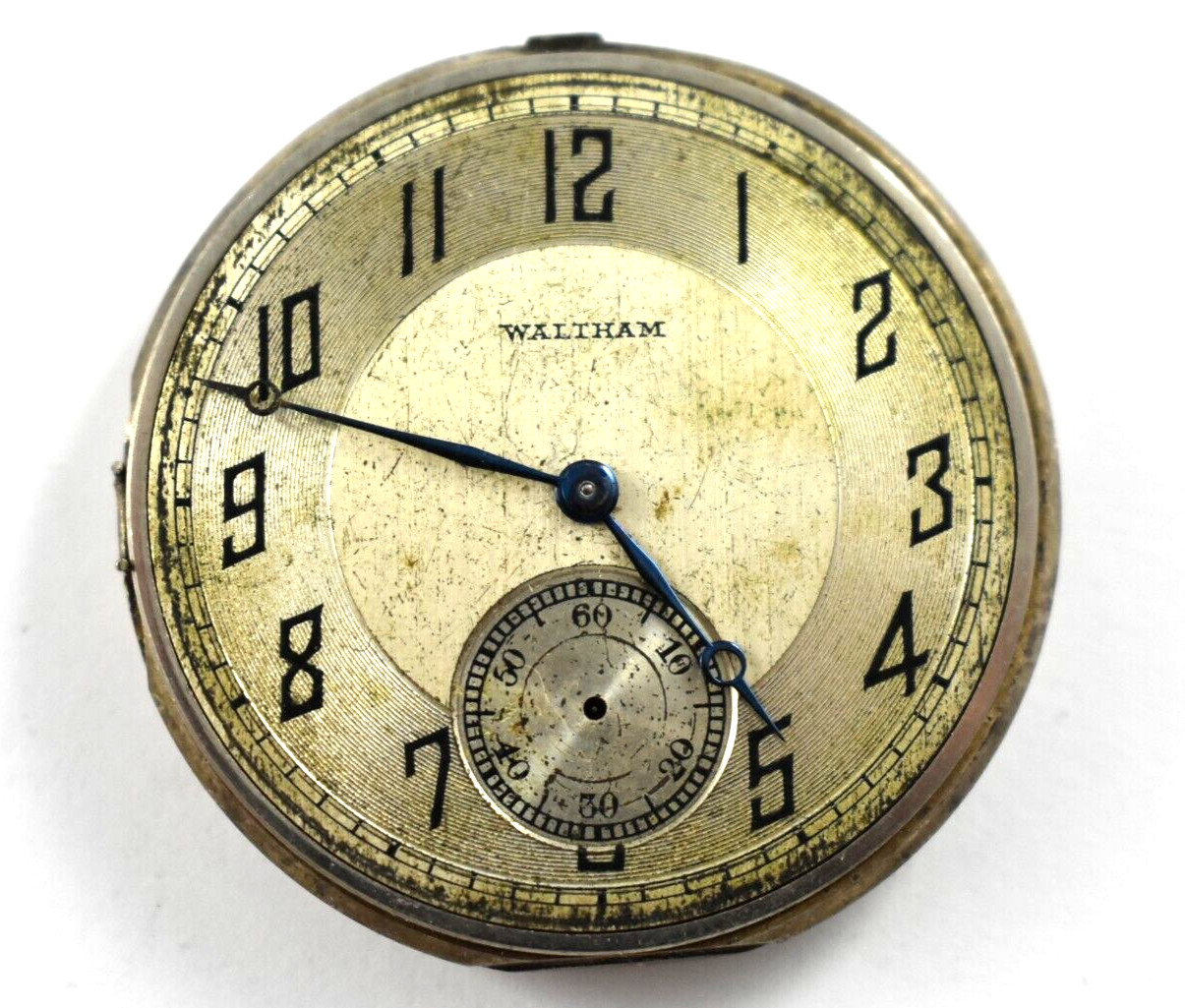 Vintage Waltham Grade 225 12s 17J OF Pocket Watch Movement lot.wc