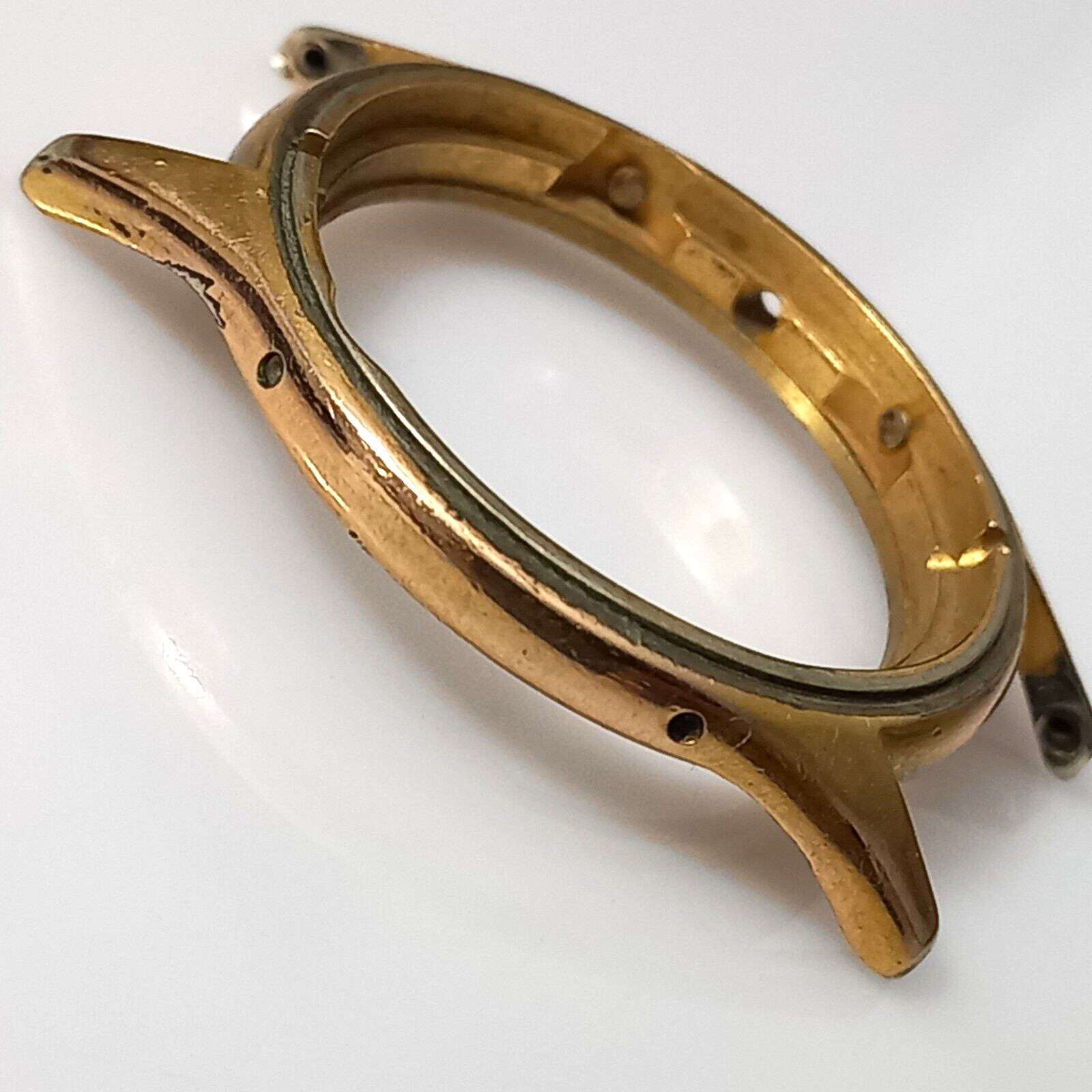 For Parts Case For BUREN Triple Calendar Moonphase Cal 382 Size: 33 mm – AS IS