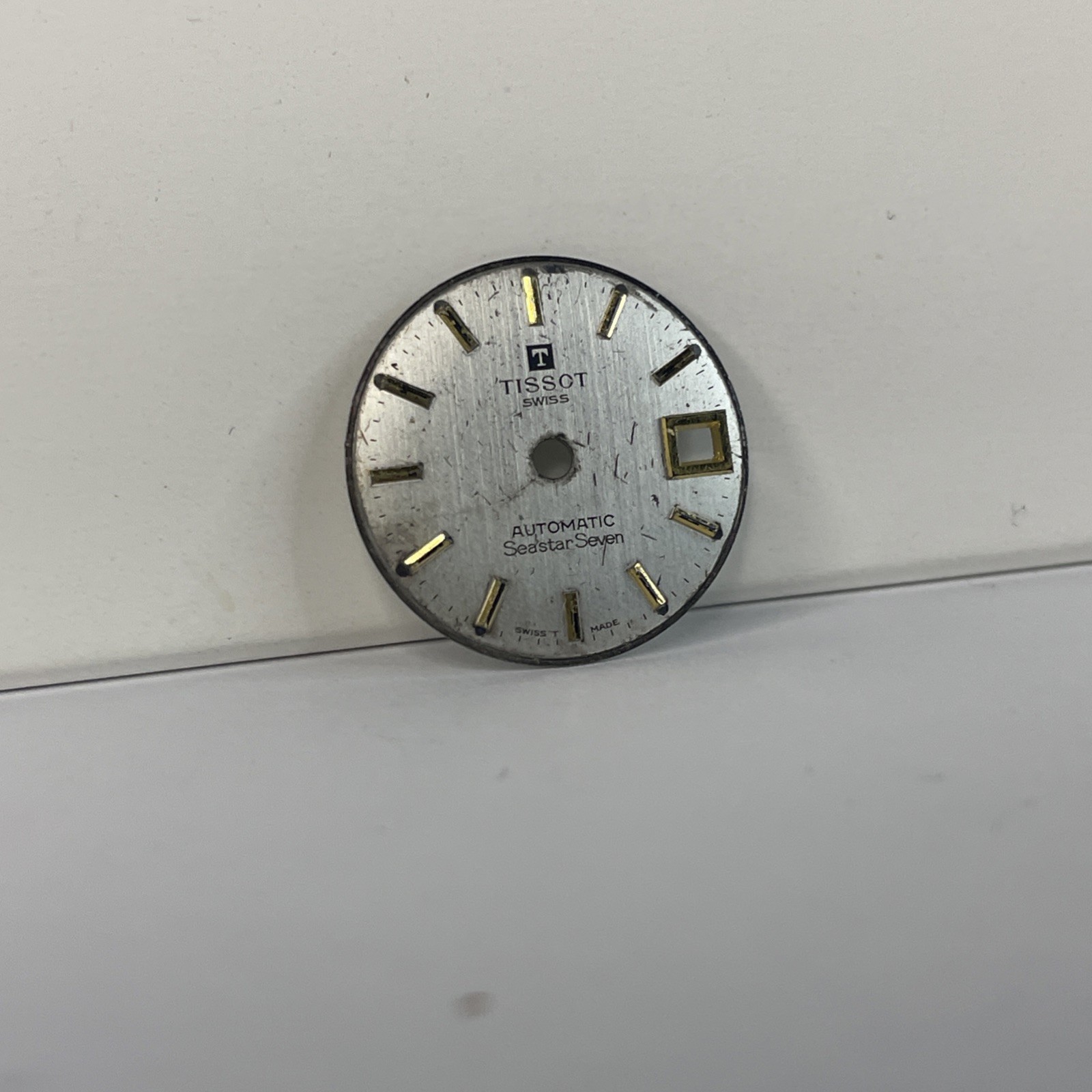 Vintage Tissot Automatic Seastar Seven Silver Dial 9.8mm