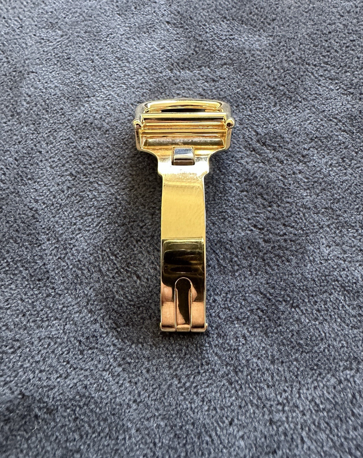 Cartier Watch Buckle 18ct Yellow Gold Vermeil Folding Deployant Clasp 16mm
