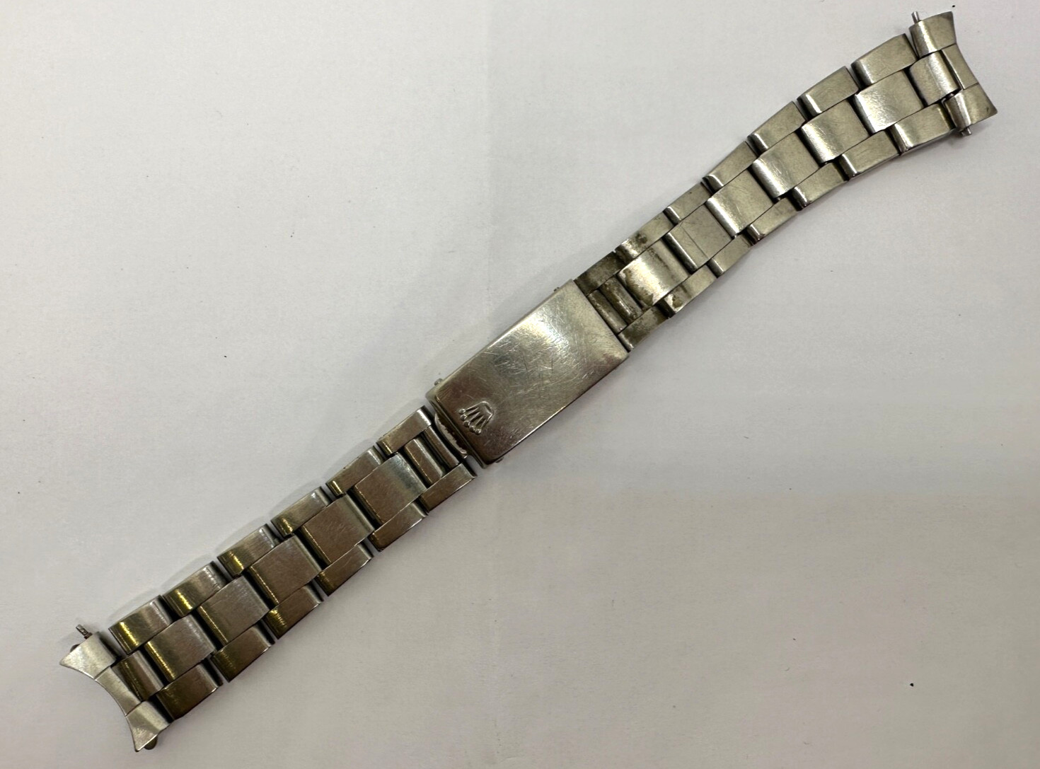 ORIGINAL Rolex 78350 Steel Band with 557 Endlinks Good Condition 19MM Code VE !