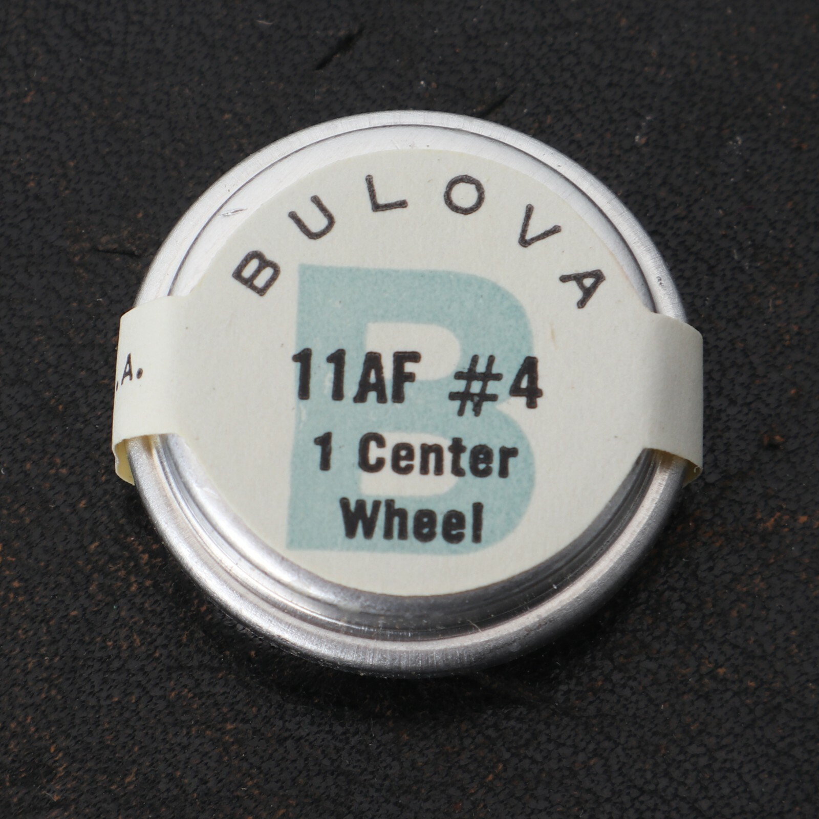 NOS Genuine Bulova 11AF Center Wheel Part #4 Watchmakers Parts (C16D9)