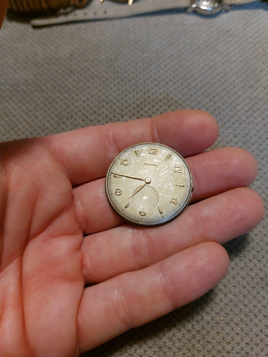 Zenith 3.5mm Mechanism + Dial Watch