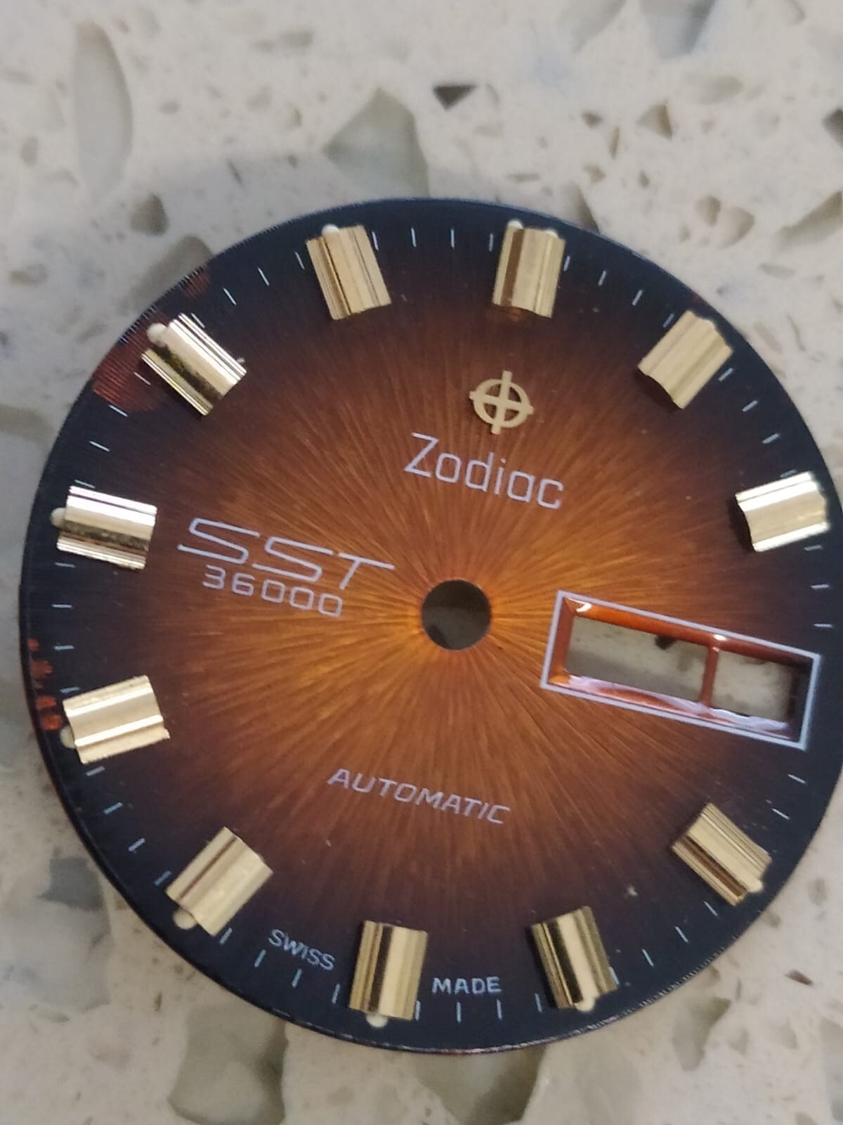 Zodiac SST 36000 Hi Beat Automatic Cal 86 Part Dial 27.50 mm Swiss