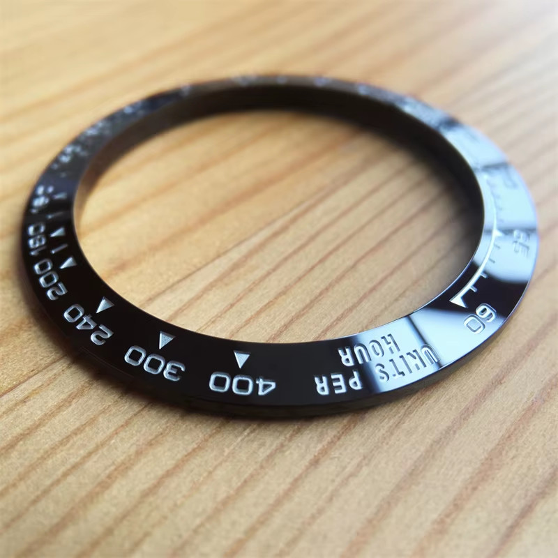 New Steel Black Ceramic Watch Bezel Insert Fits Rolex Cosmograph Daytona 116500