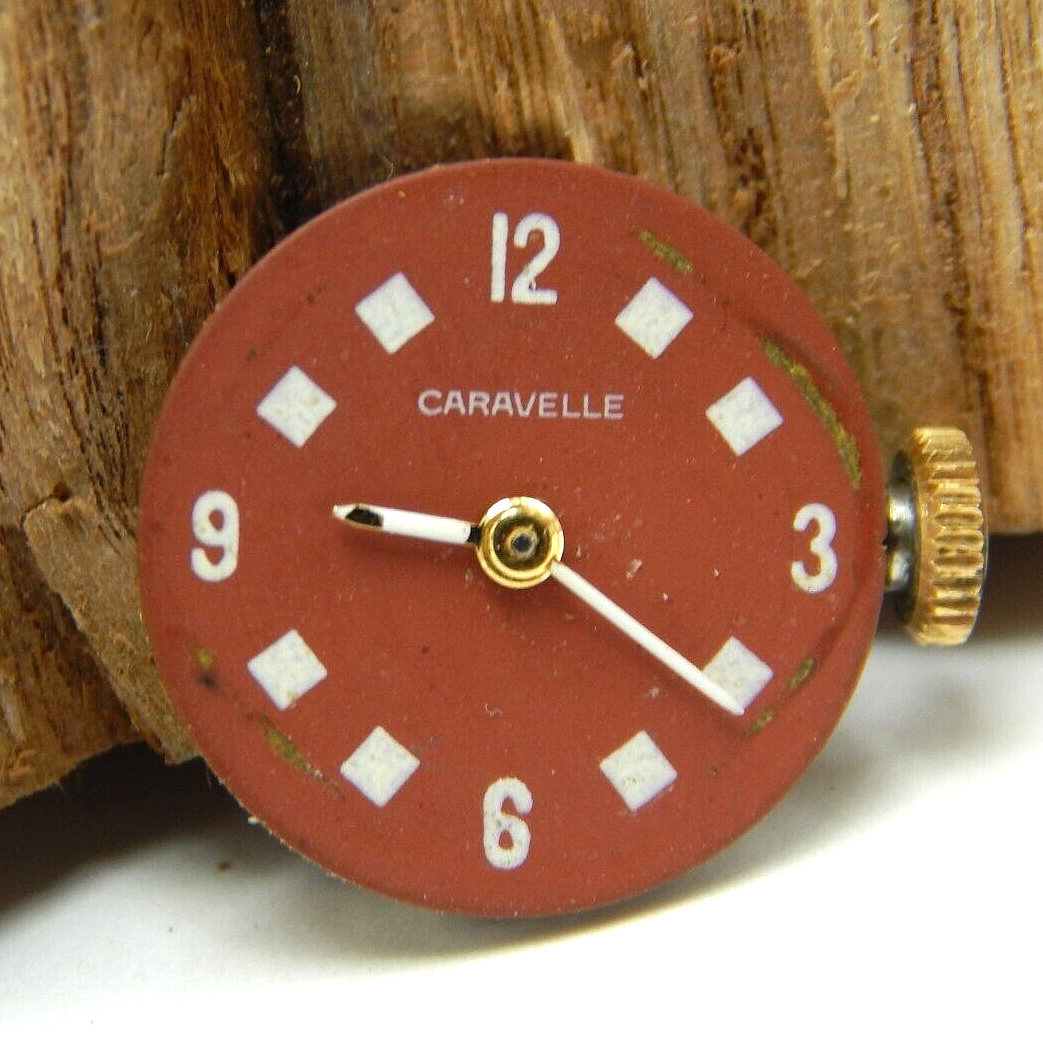 Vintage Caravelle by Bulova 1971 5BW 17 jewel ladies wrist watch movement