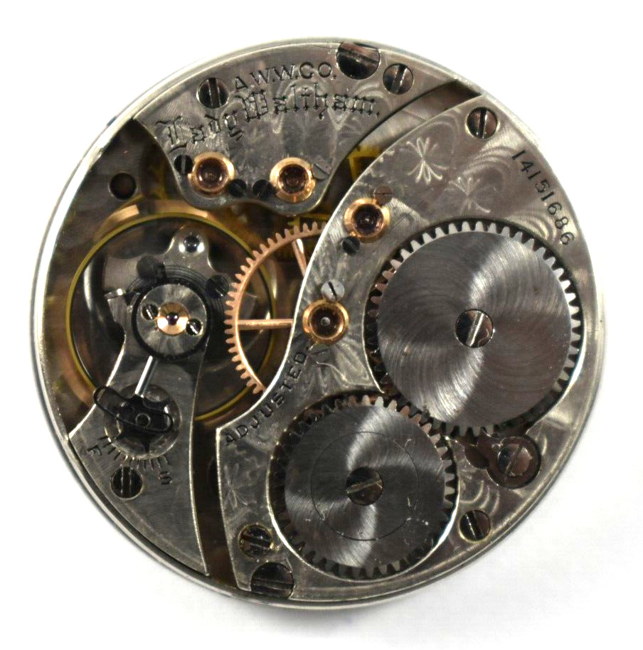 Vintage Waltham Lady Waltham 0s 16J Pendant Set Pocket Watch Movement lot.fm