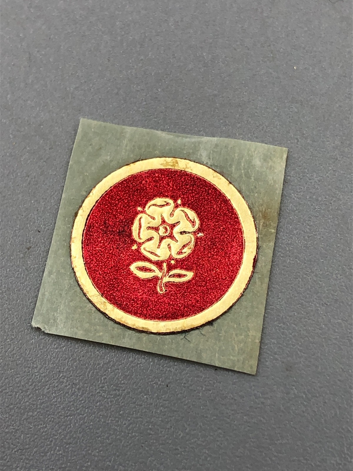 VINTAGE 60s 70s OLD STOCK TUDOR ROSE CASE BACK STICKER FOR LADIES WATCHES 15mm