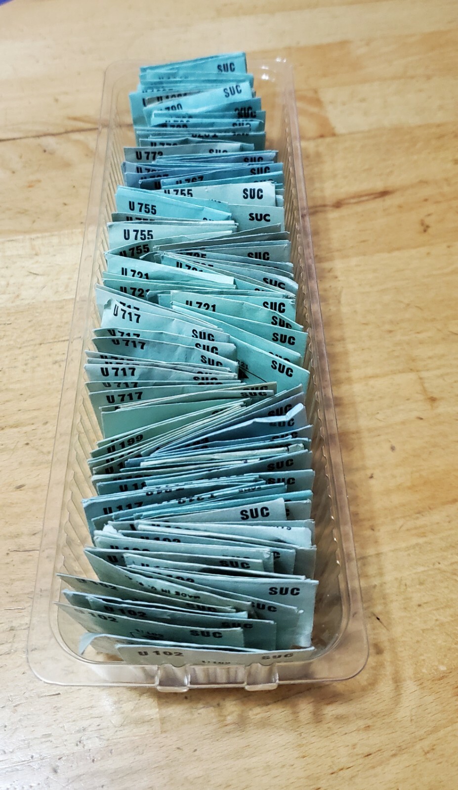 120 Assorted Vintage Watch Plastic Crystals , Bulova, Star, Gruen, Elgin