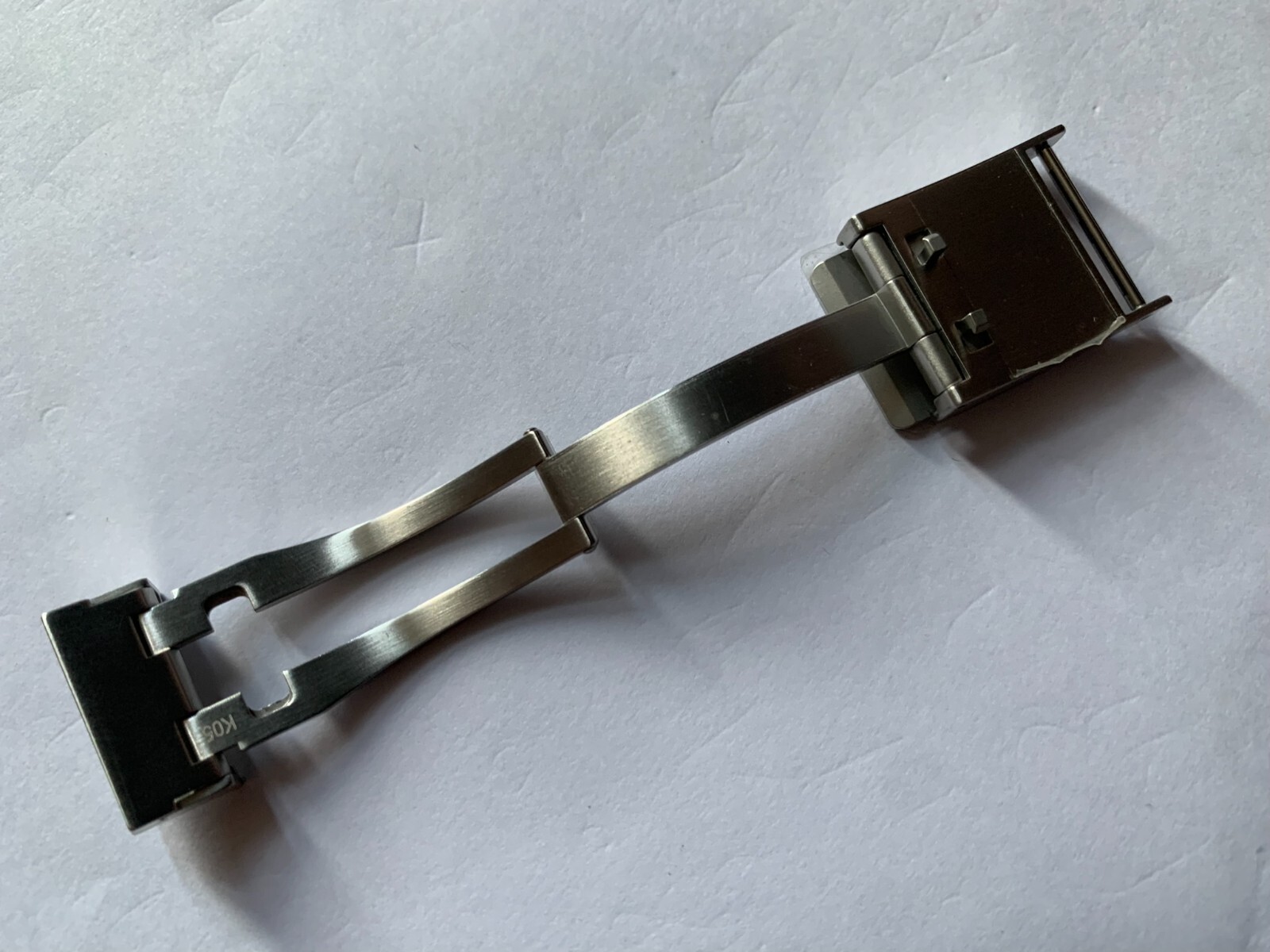 Genuine ORIS 18mm stainless steel clasp buckle for leather band strap bracelet