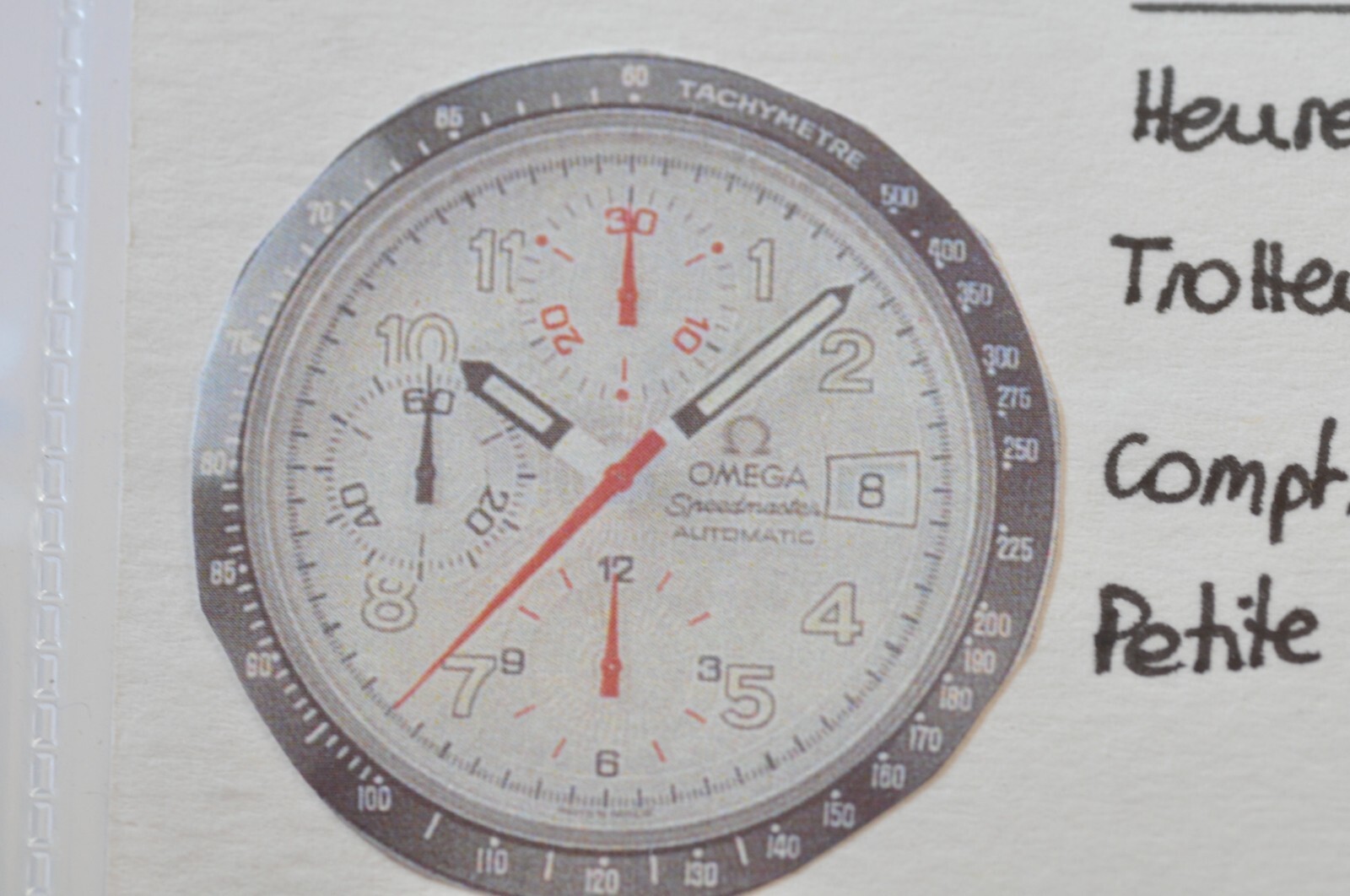 omega speedmaster chrono chronograph hand 3513.20 3516.20 3513.33 175.0083