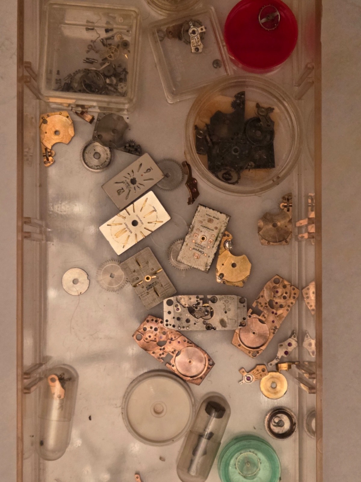 FHF 59 plates and parts.