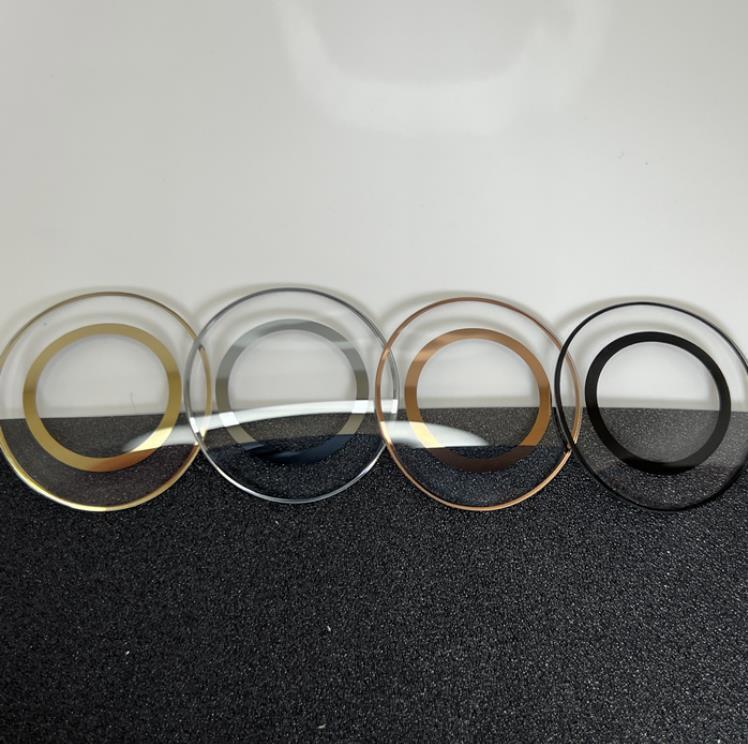 F11921 Mineral Watch Crystal Oval Shaped Glass Replacement For 5158544