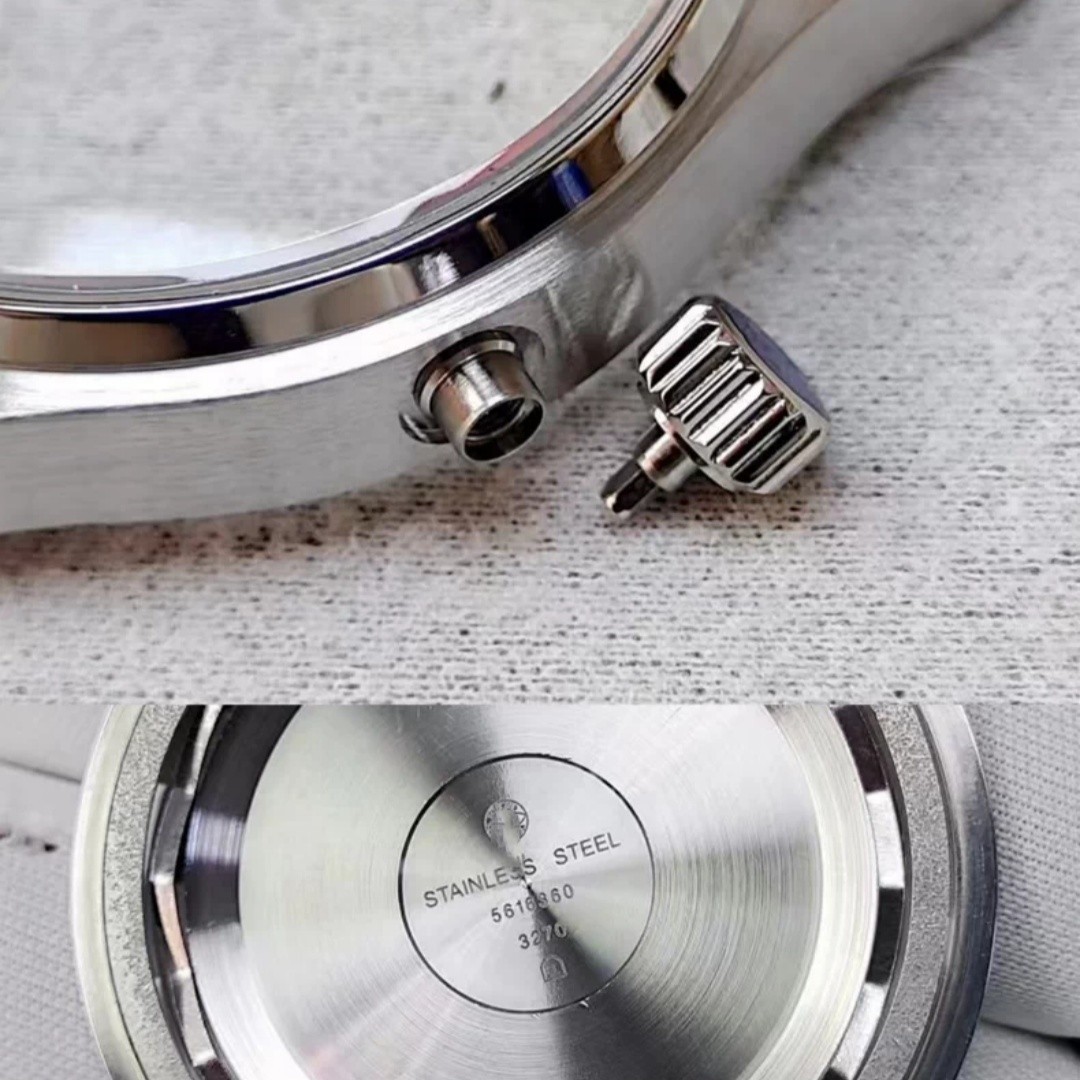 40mm Stainless Watch case kit For 2824 Movement After-sales Accessories DIY