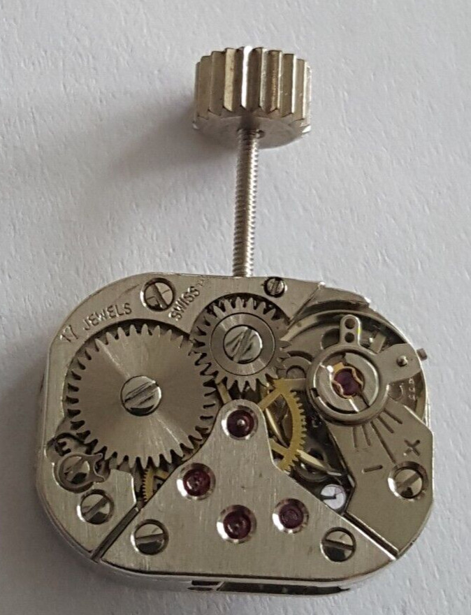 Tressa (FEF Caliber 6650) Wind-up Movement HWH 1.05mm + Dial + Hands