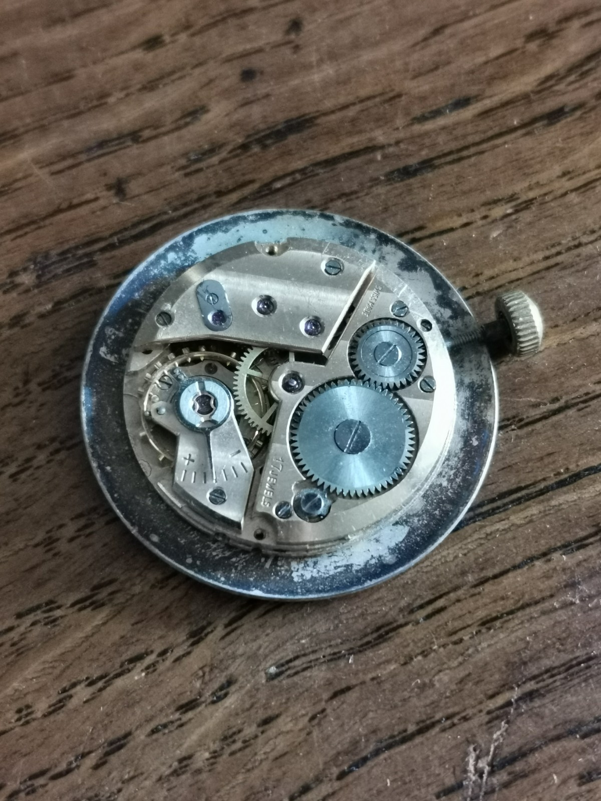Garrard 17 Jewels Watch Movement / Dial for Restoration / Parts #N522