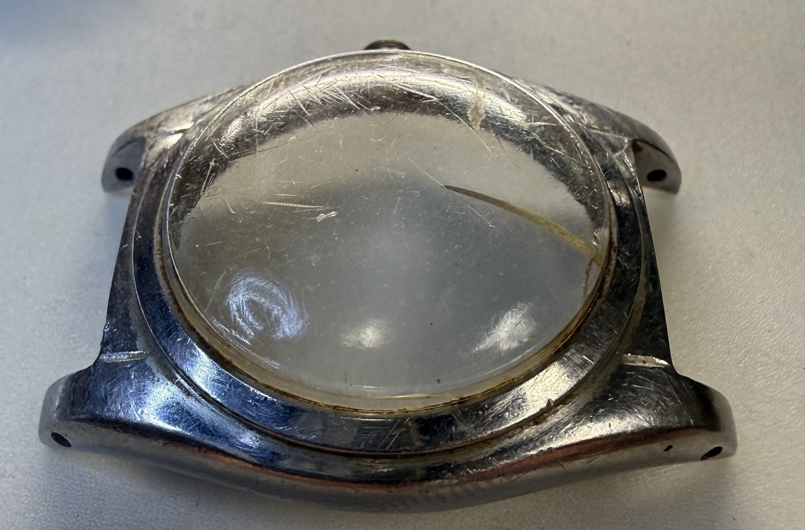 Vintage SS Rolex Bubble back 2940 Complete Case