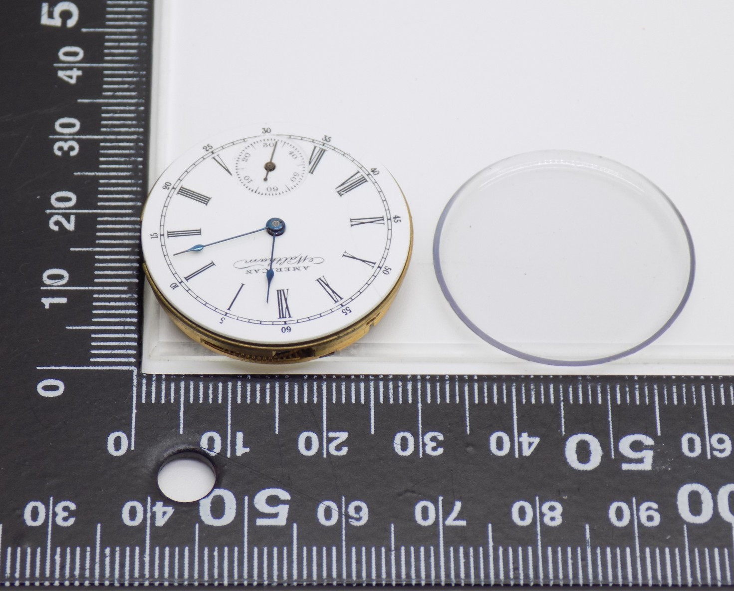 1891 American Waltham Grade 60 Model 1891 0s Pocket 7J Watch Movement