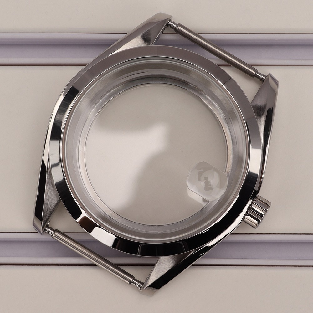 39.2mm Man Watch Case 316 Stainless Steel 10ATM For Seiko NH34 35 36 38 Movement