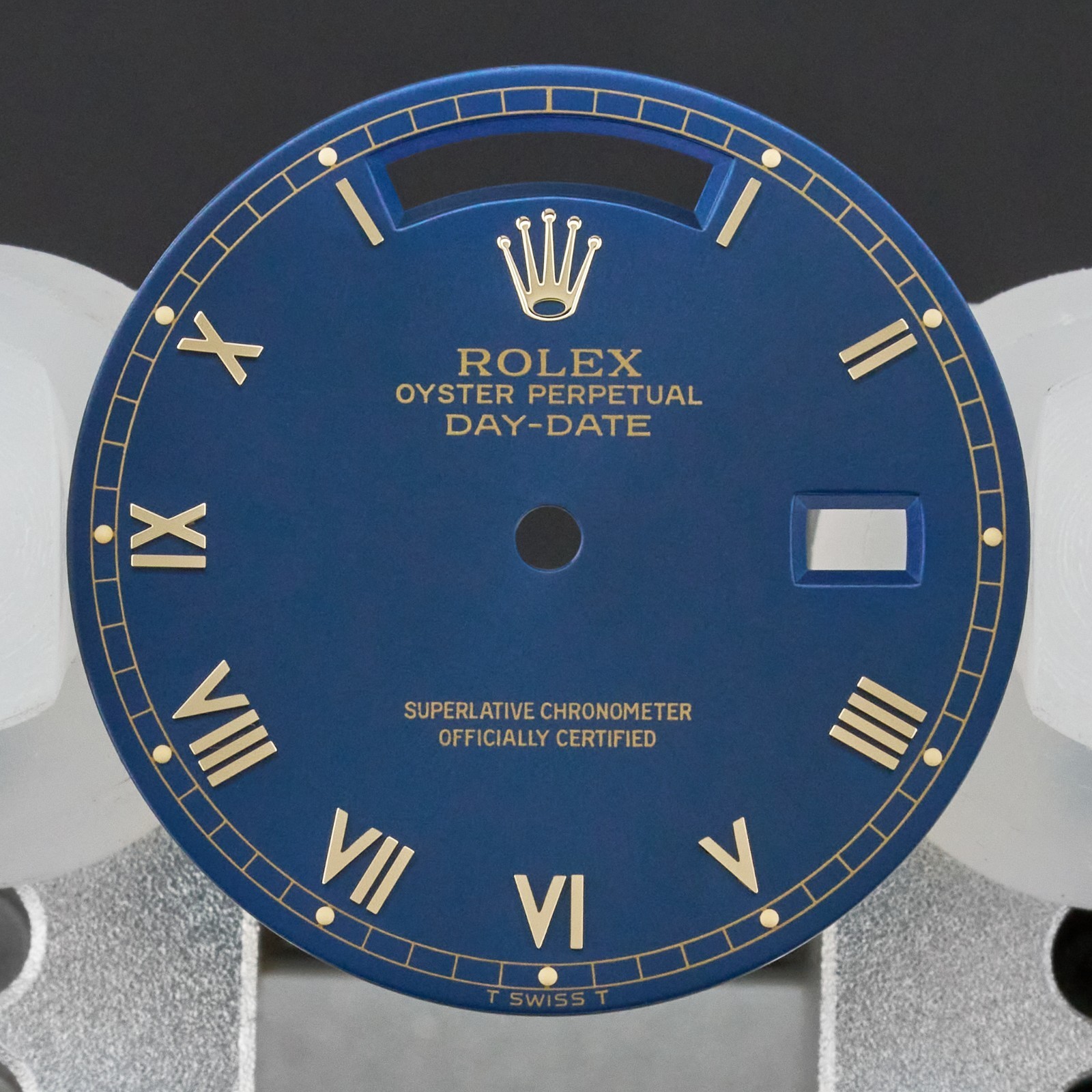 Rolex Day-Date, 18038/18238, Blue Roman dial, T Swiss T